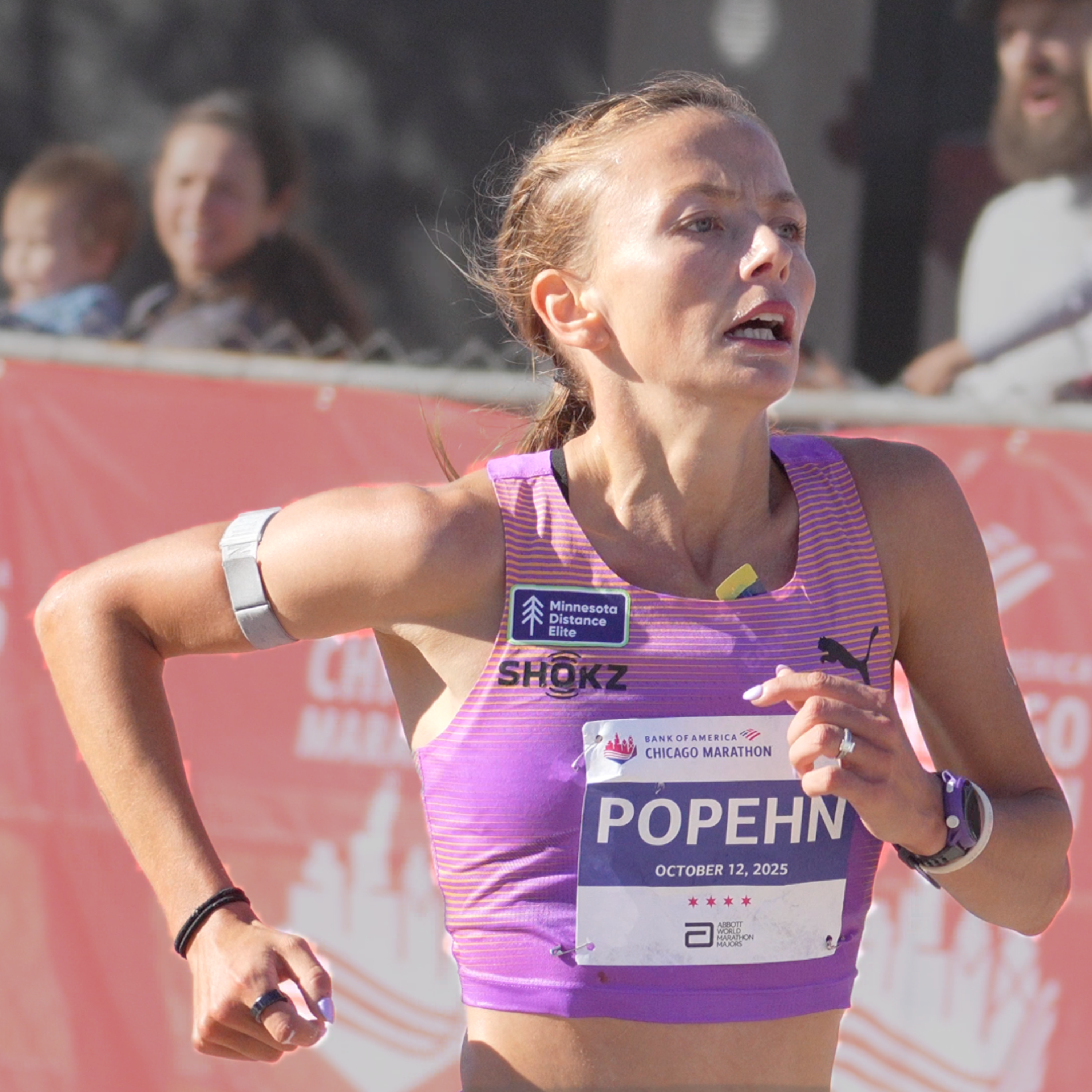 Dakotah Popehn after Chicago Marathon 2025 episode artwork