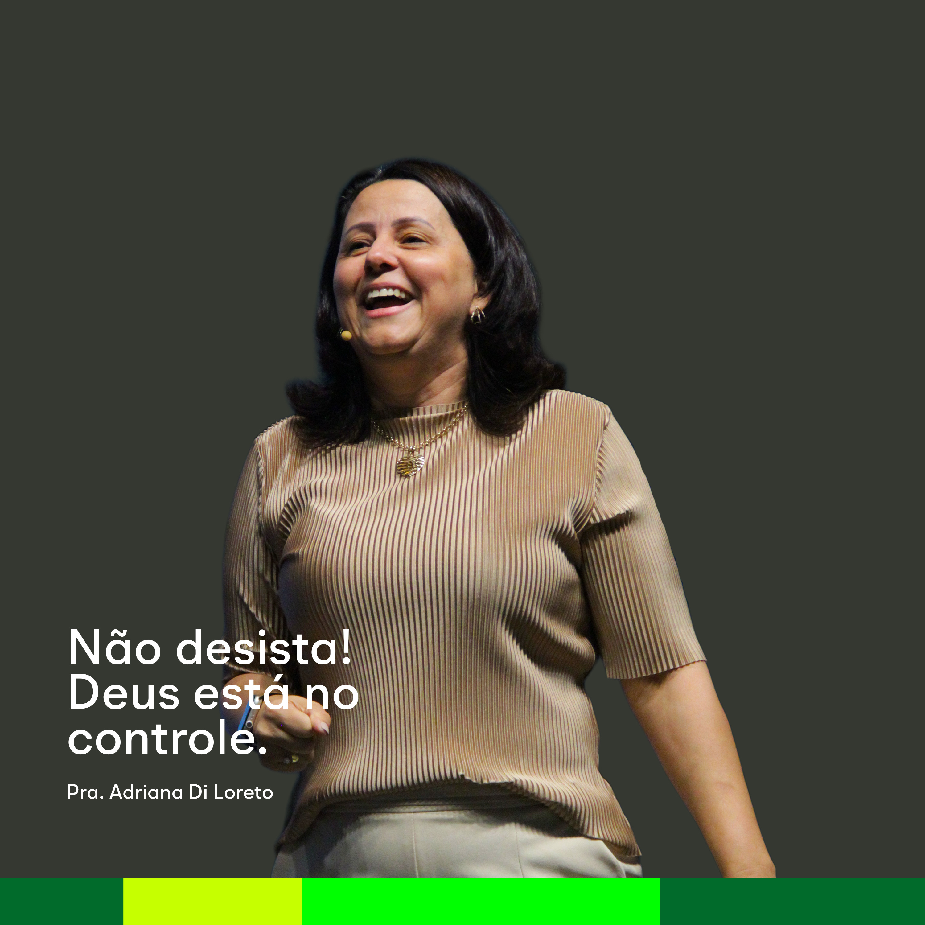 NÃO DESISTA! DEUS ESTÁ NO CONTROLE | Pra. Adriana Di Loreto episode artwork