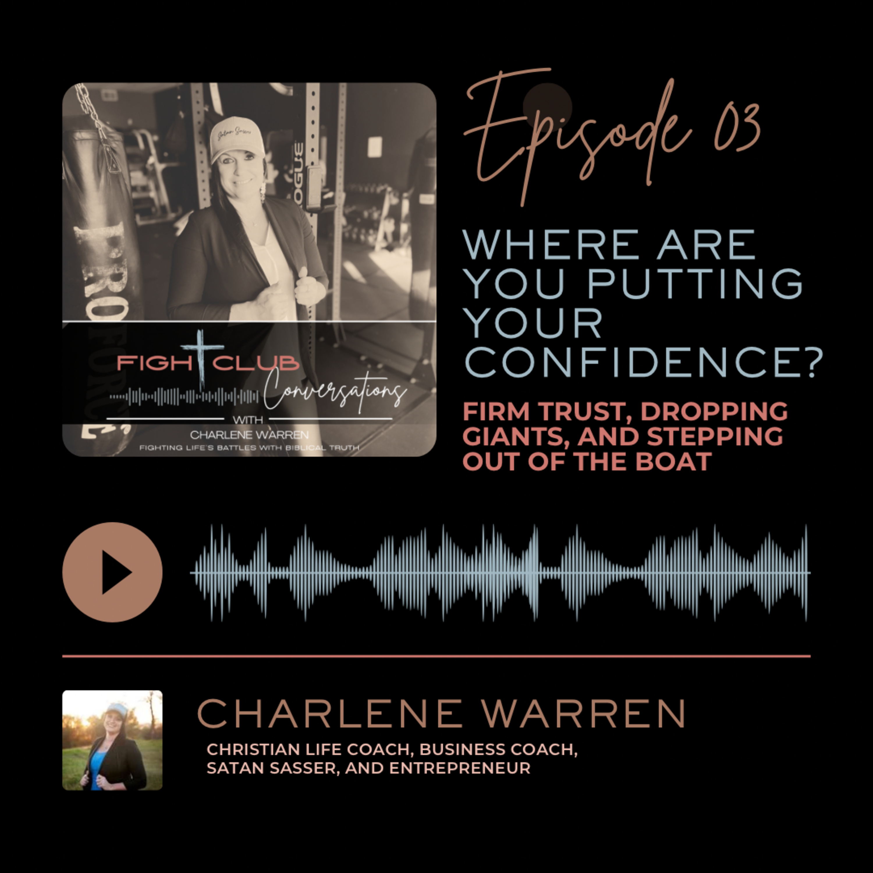 WHERE ARE YOU PUTTING YOUR CONFIDENCE?  episode artwork