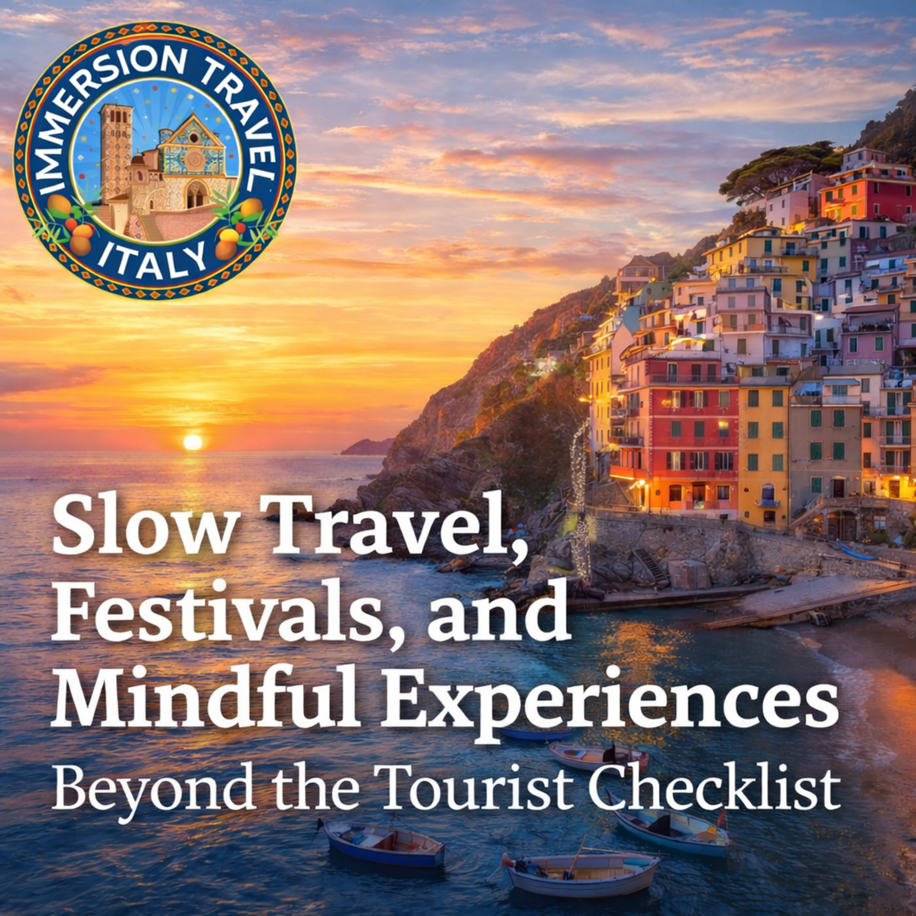 Immersion Travel Italy: Slow Travel, Festivals, and Mindful Experiences Beyond the Tourist Checklist episode artwork