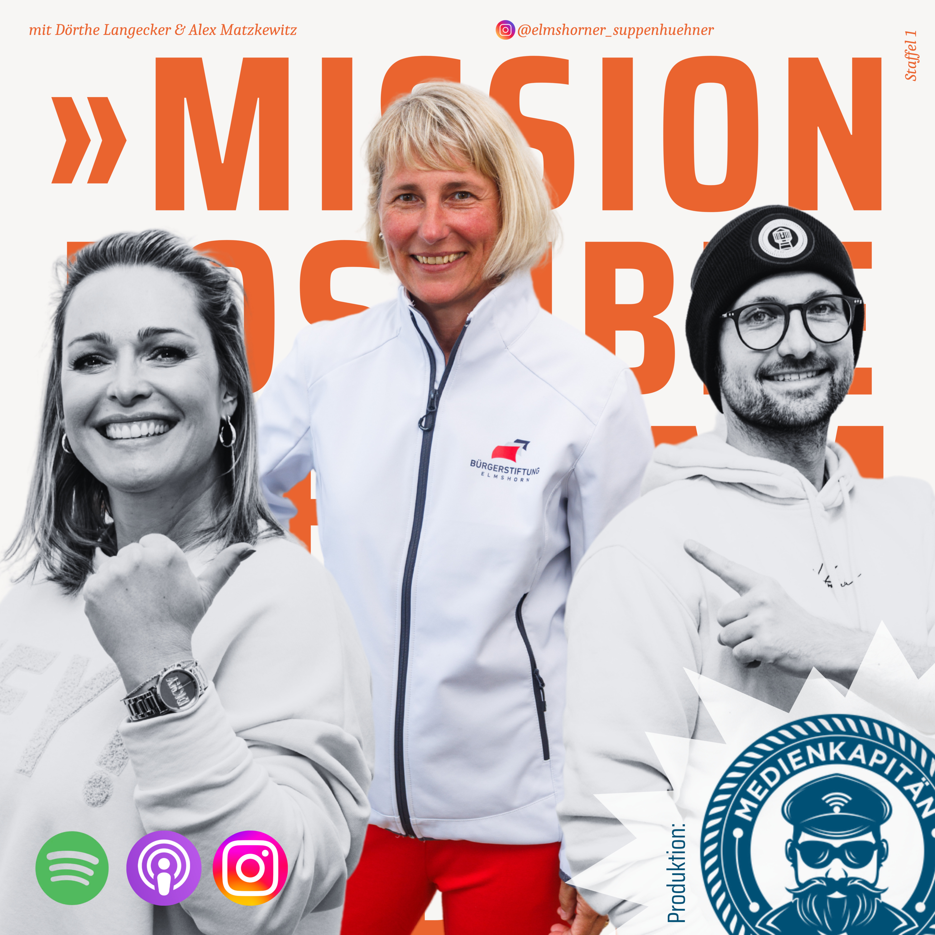 Episode 6 • Bengta Reich, Vorstandsvorsitzende Bürgerstiftung Elmshorn • »MISSION POSSIBLE« episode artwork