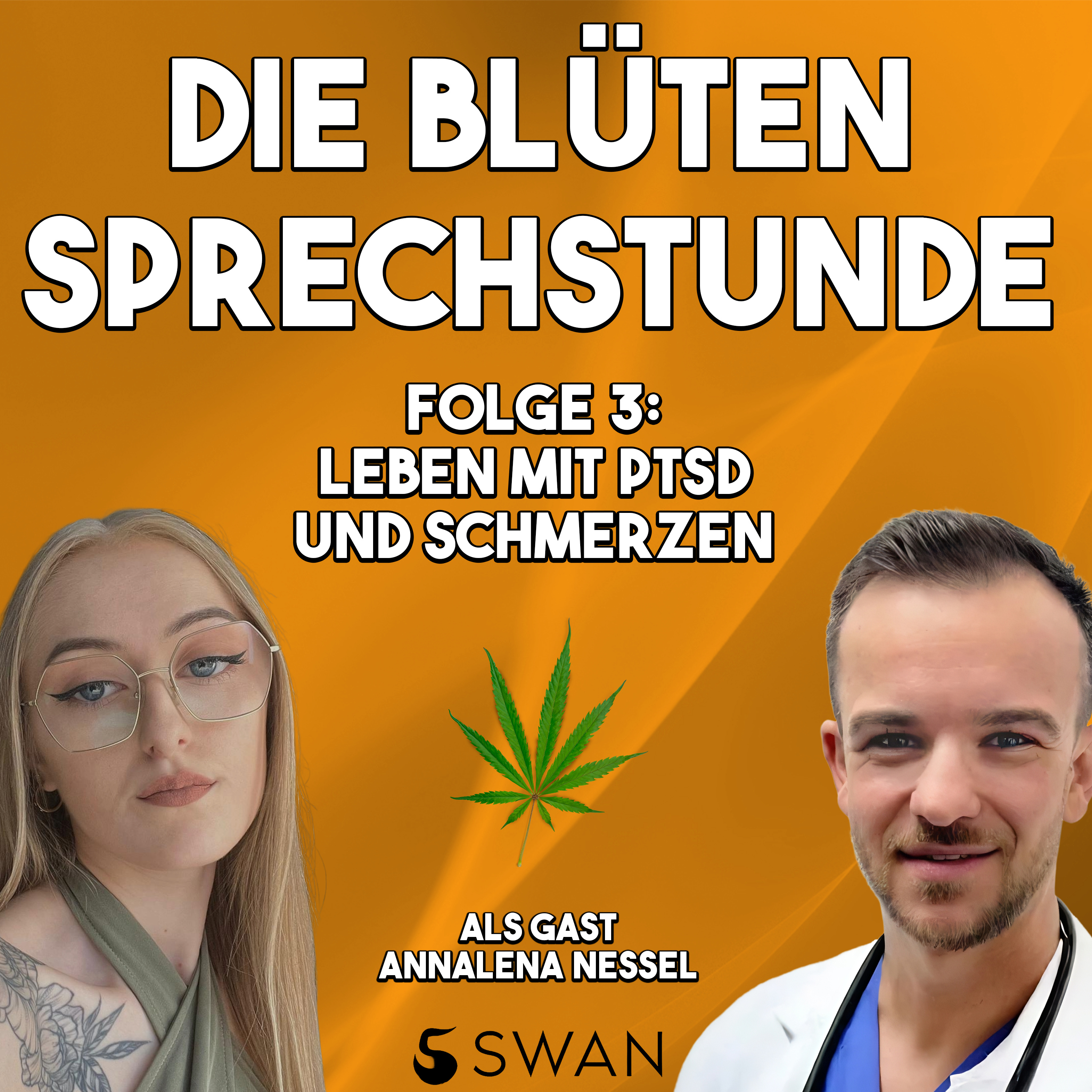 PTBS, Migräne & Schmerzen - wie die Cannabis-Therapie Annalenas Leben verändert haben #3 episode artwork