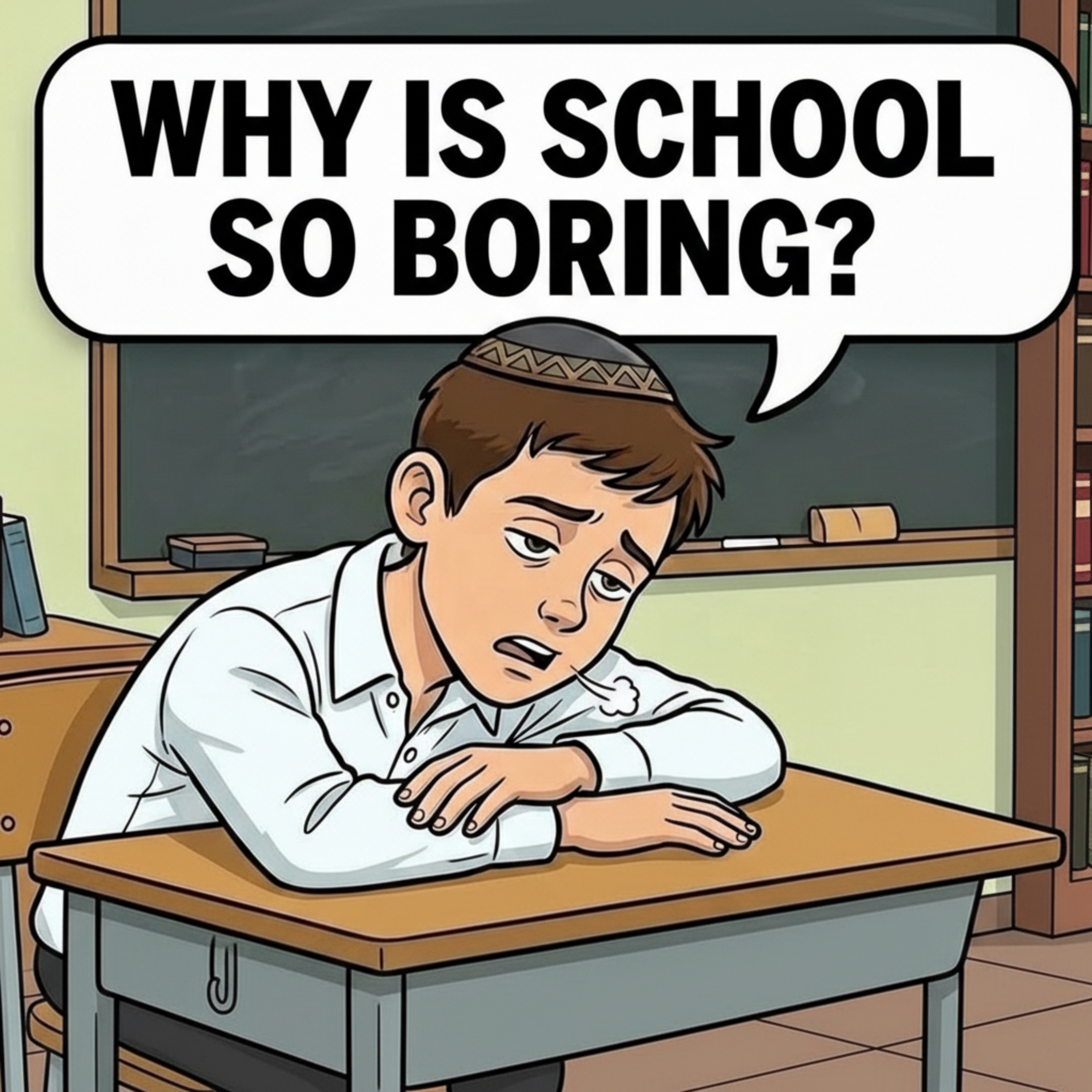 What's your advice for a teenager who feels bored in school? episode artwork