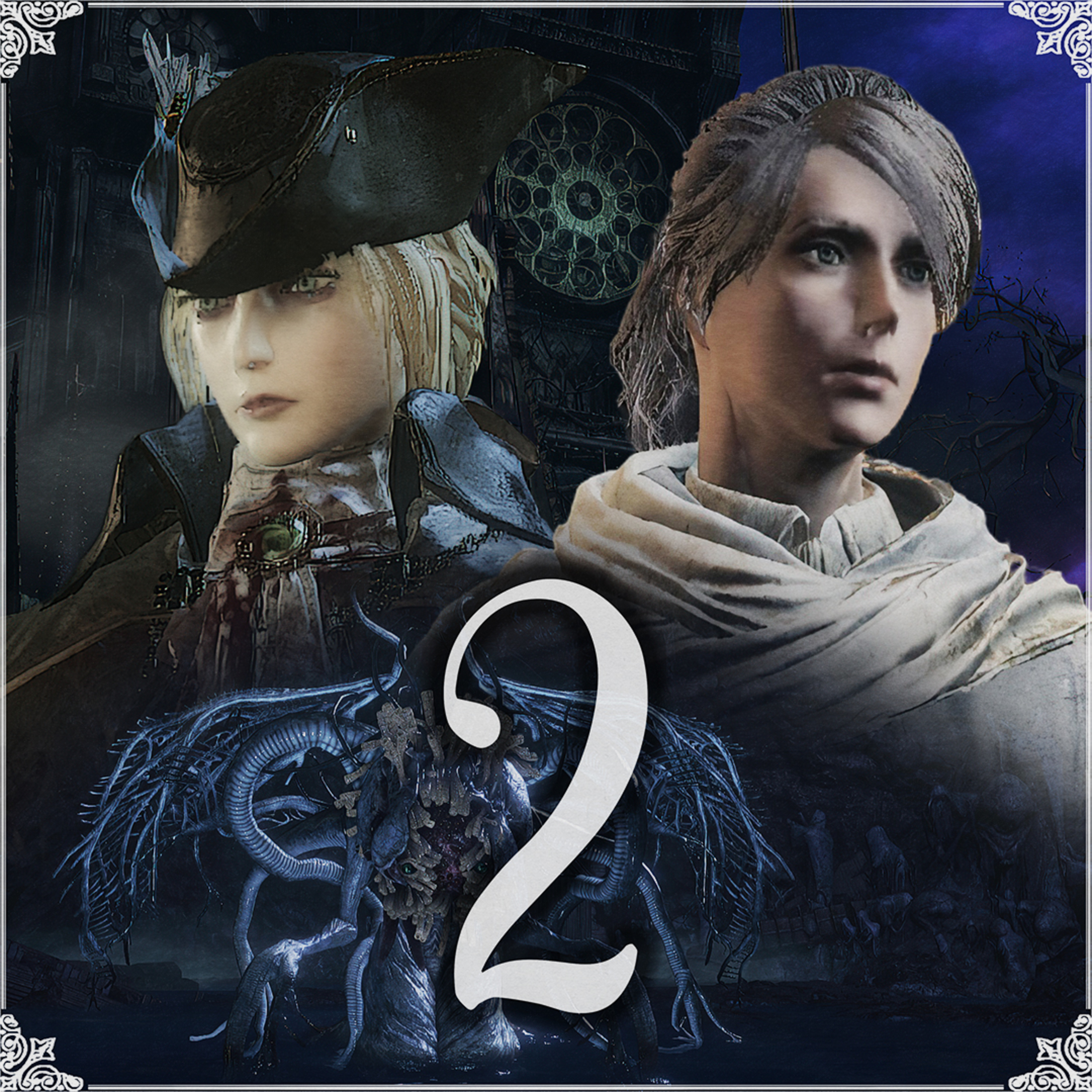 Capítulo 02: La Iglesia de la Sanación, Lady Maria, Iosefka y Ebrietas | La Cacería de la Sangre Pálida | Bloodborne episode artwork