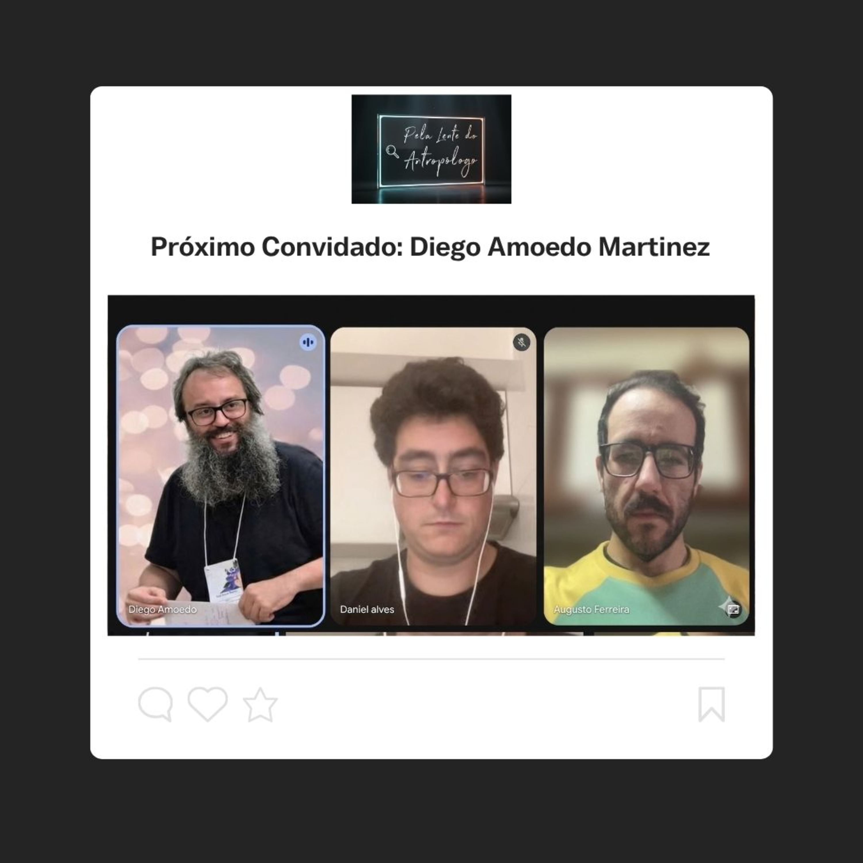 EP 4: Pela Lente do Antropólogo com Diego Amoedo Martinez episode artwork