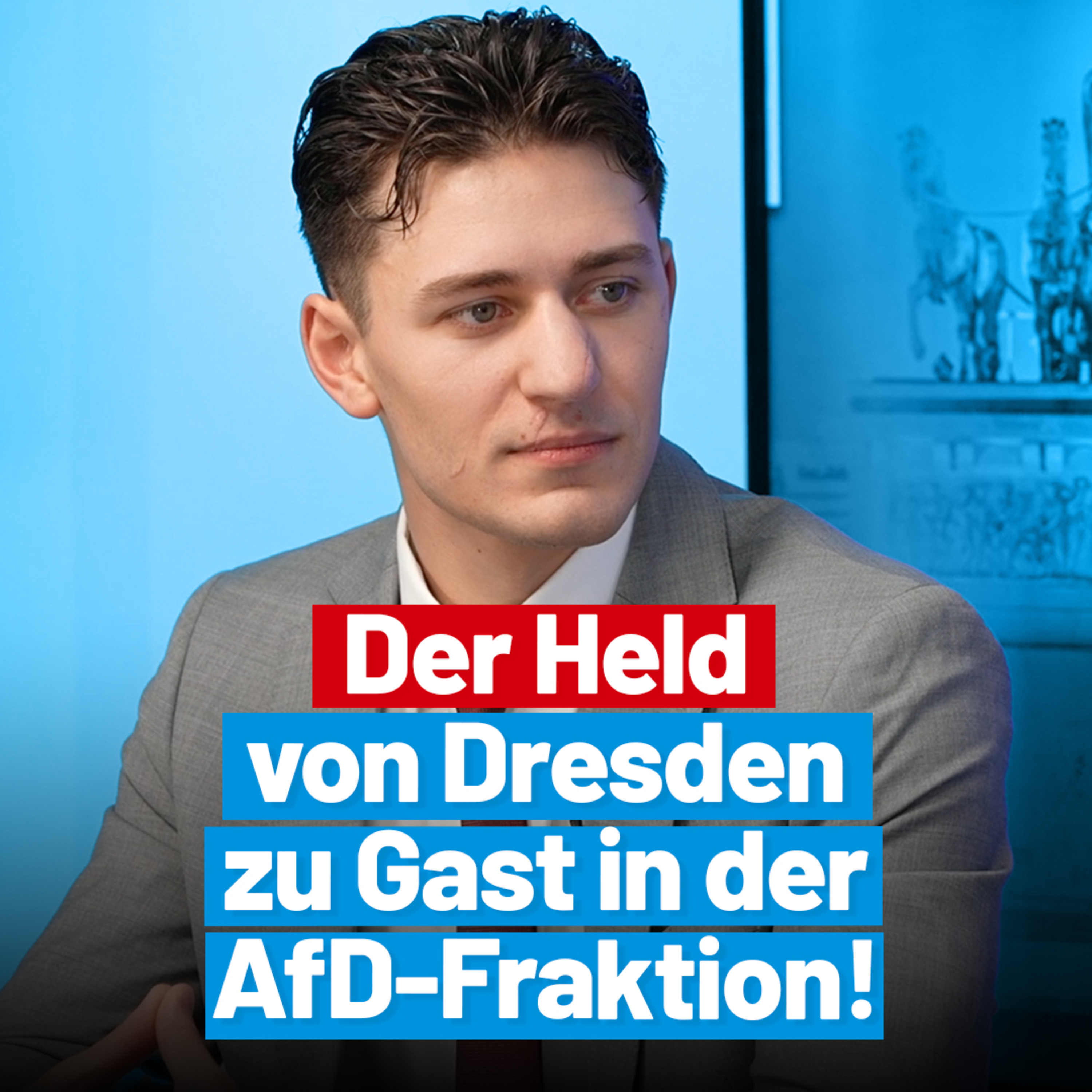 Der Held von Dresden zu Gast bei der AfD-Fraktion im Bundestag! - Interview episode artwork