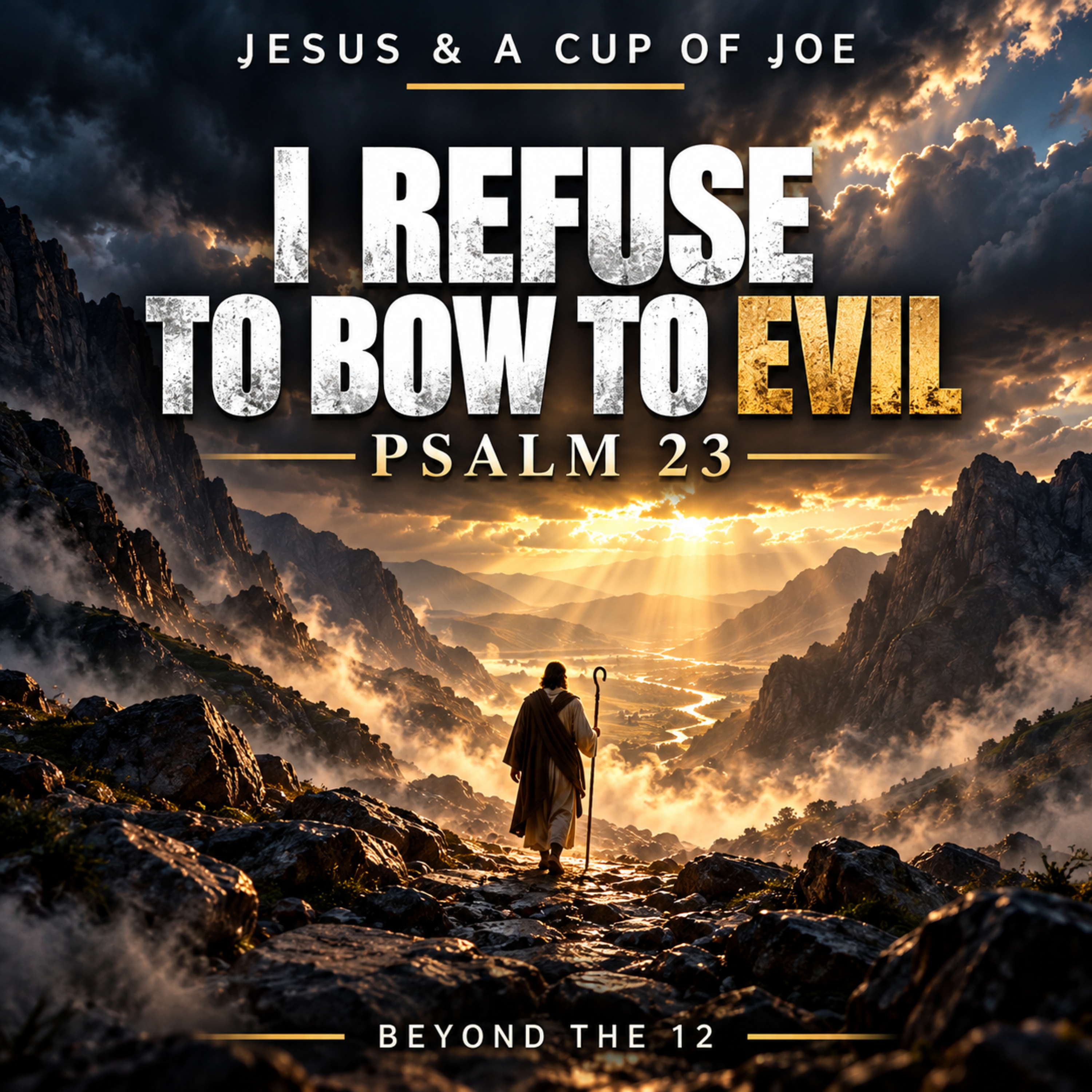 I refuse to bow to evil.