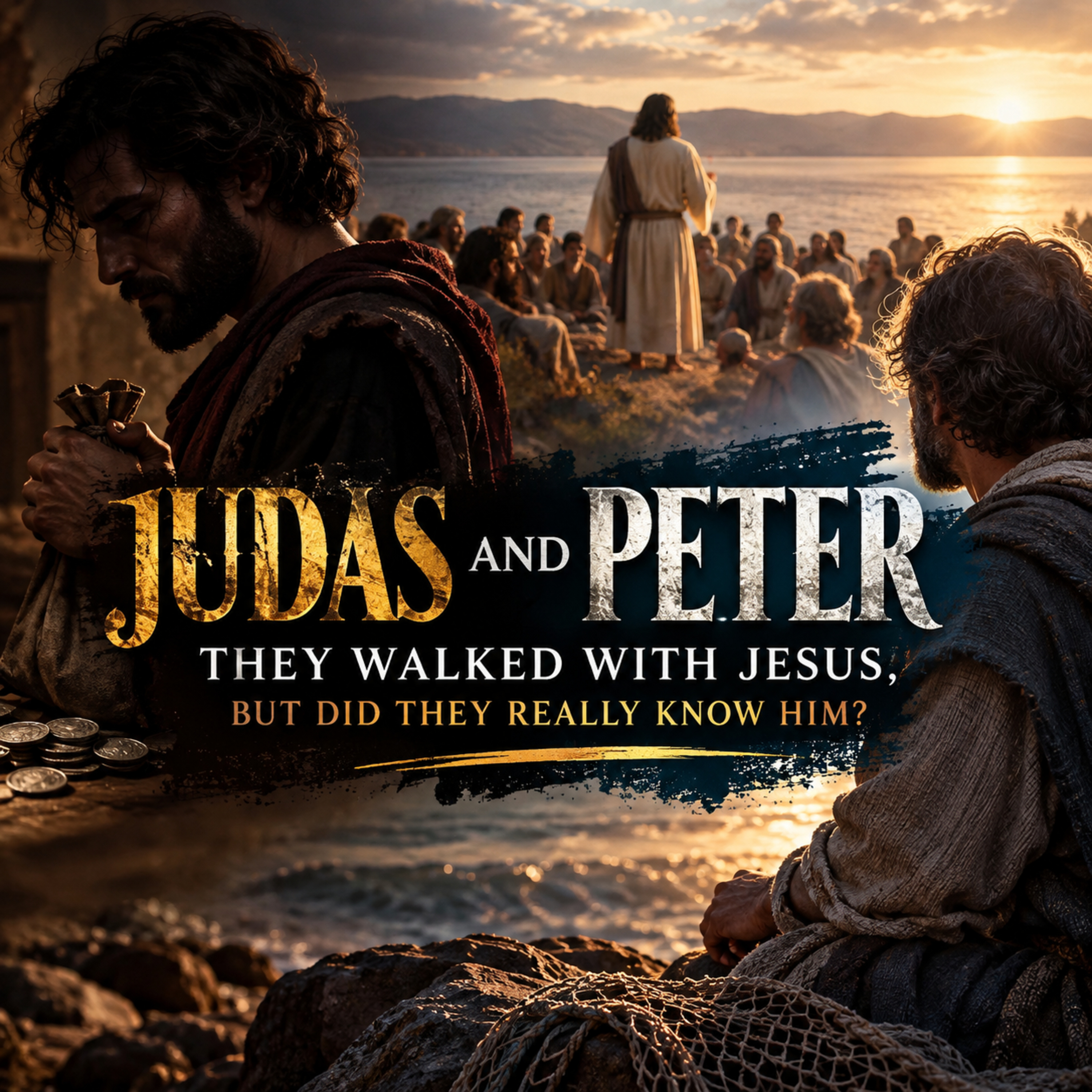 Judas and Peter They Walked with Jesus, But Did They Really Know Him