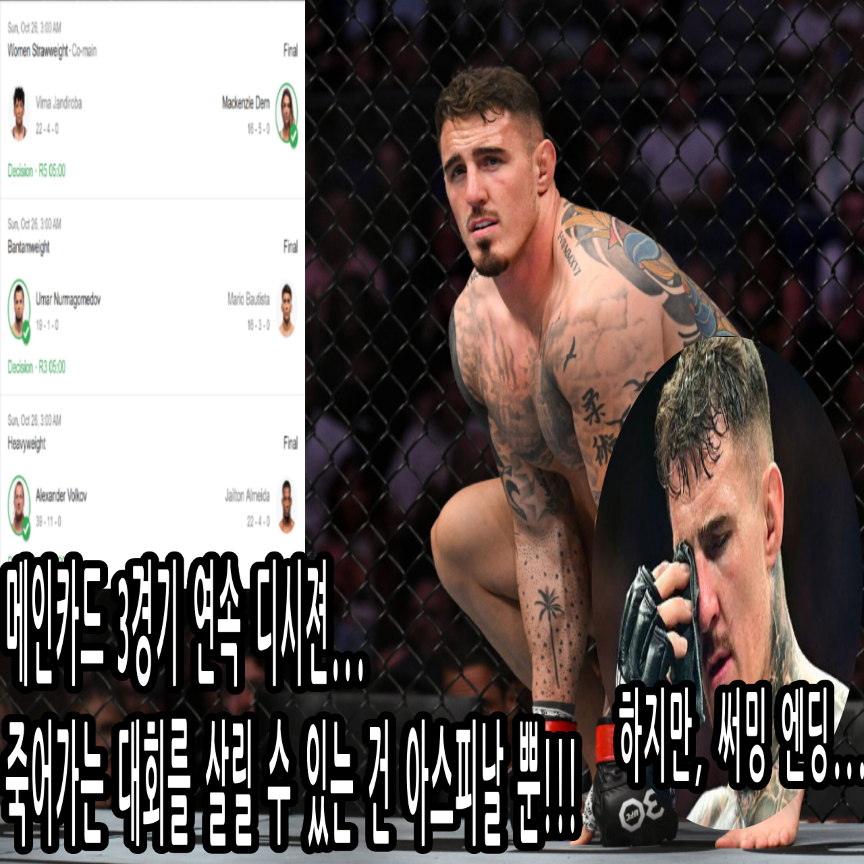 EP 40: UFC의 고질병! 써밍으로 끝나버린 2025년 최악의 이벤트 UFC 321 리뷰 episode artwork