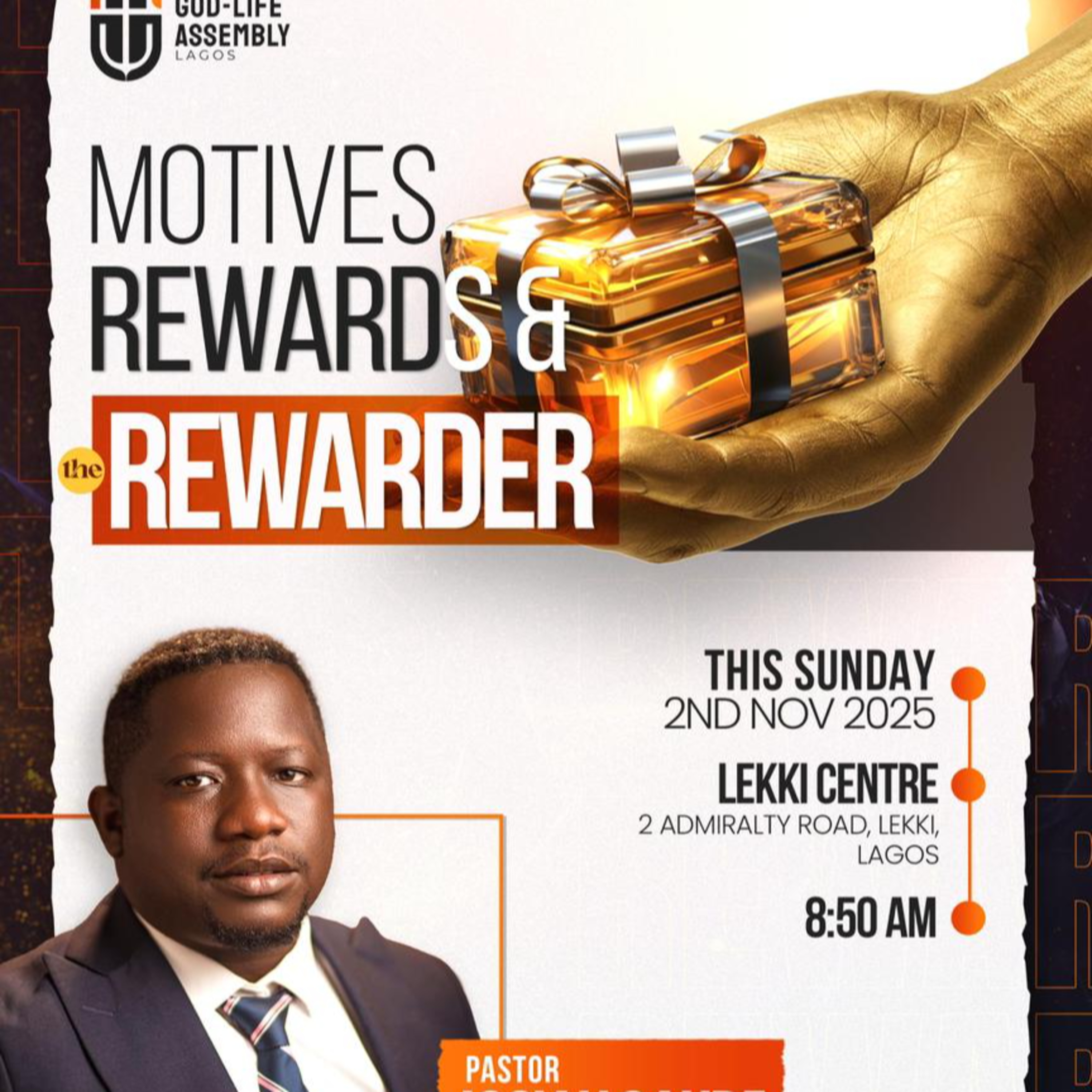Motives, Rewards & The Rewarder | The Kindgom Series | Pastor Josiah Gaude | November 2, 2025 episode artwork