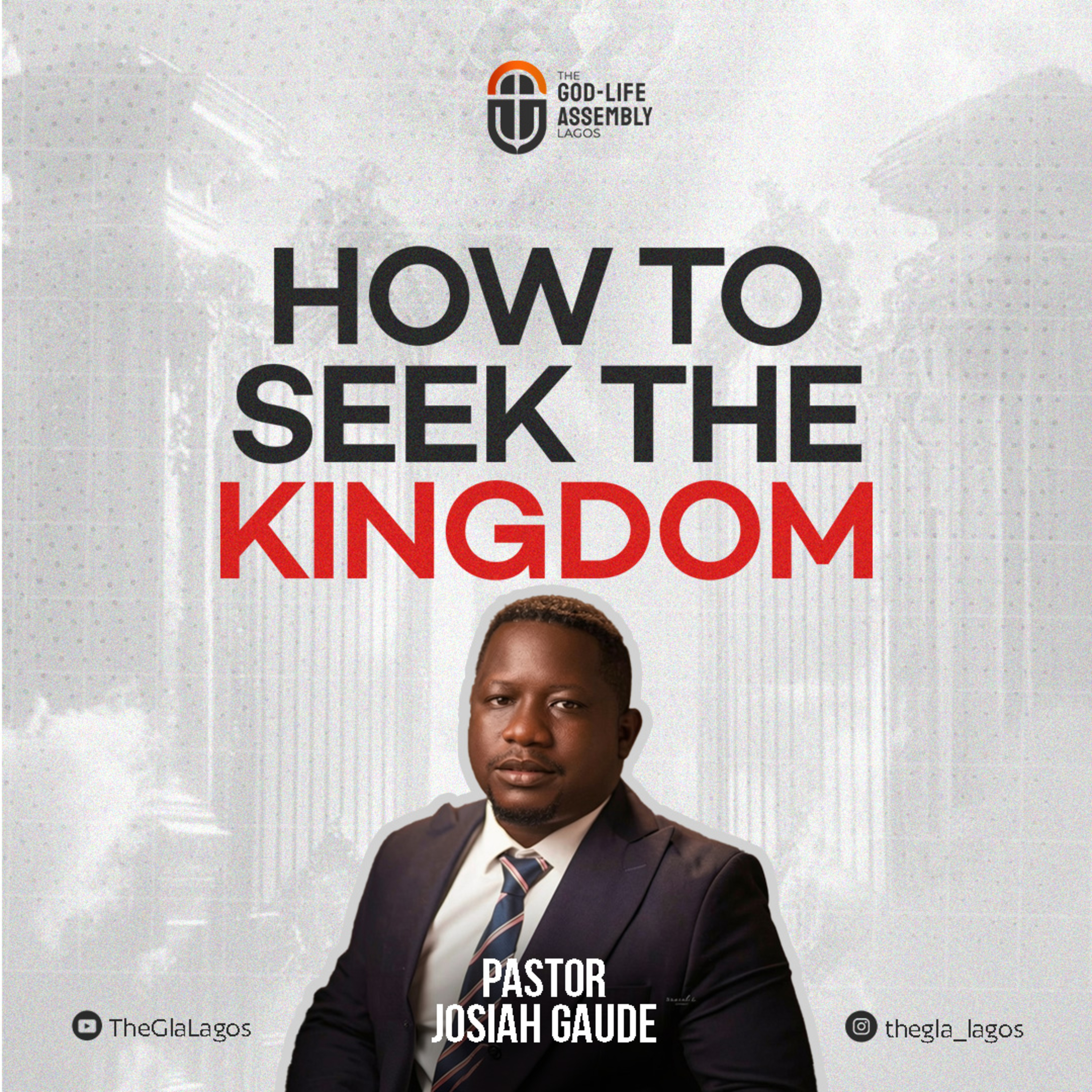 How To Seek The Kingdom | Pastor Josiah Gaude | March 8, 2026 episode artwork