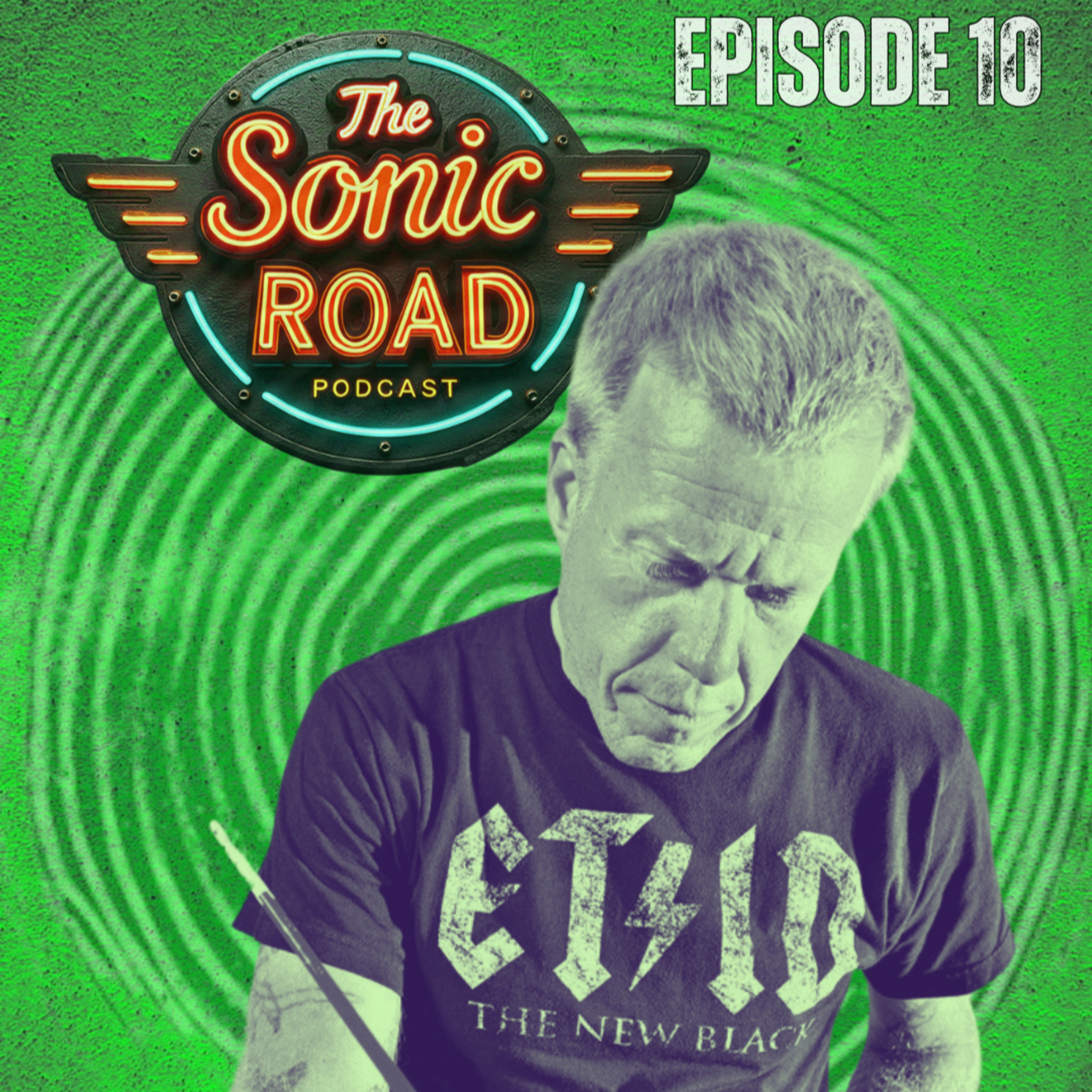 Derek Hess Interview | HIGHLIGHT REEL | Rock Poster Artist, Graphic Artist & Music Scene Icon | Sonic Road Podcast EP10 episode artwork