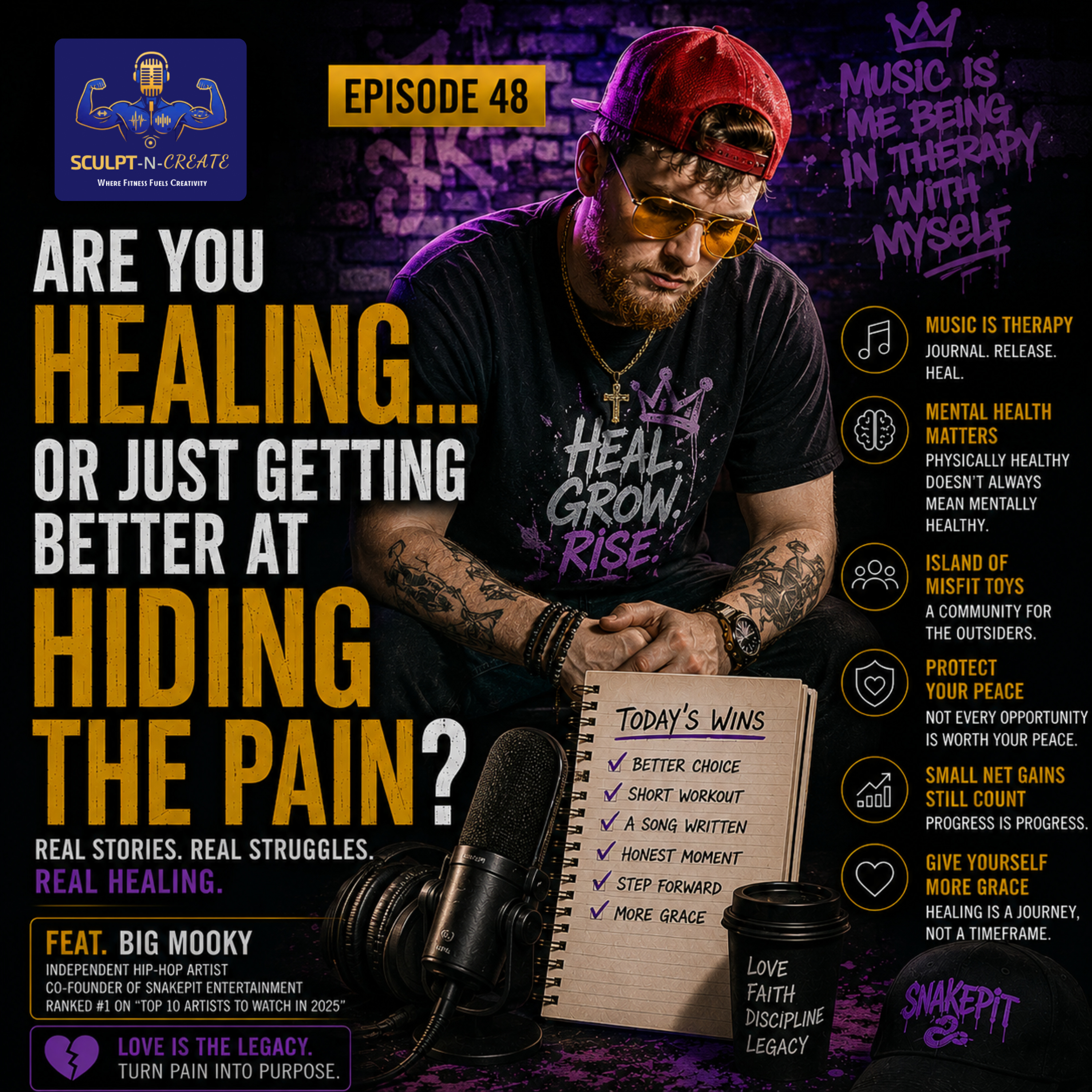 Are You Healing... Or Just Getting Better At Hiding the Pain?