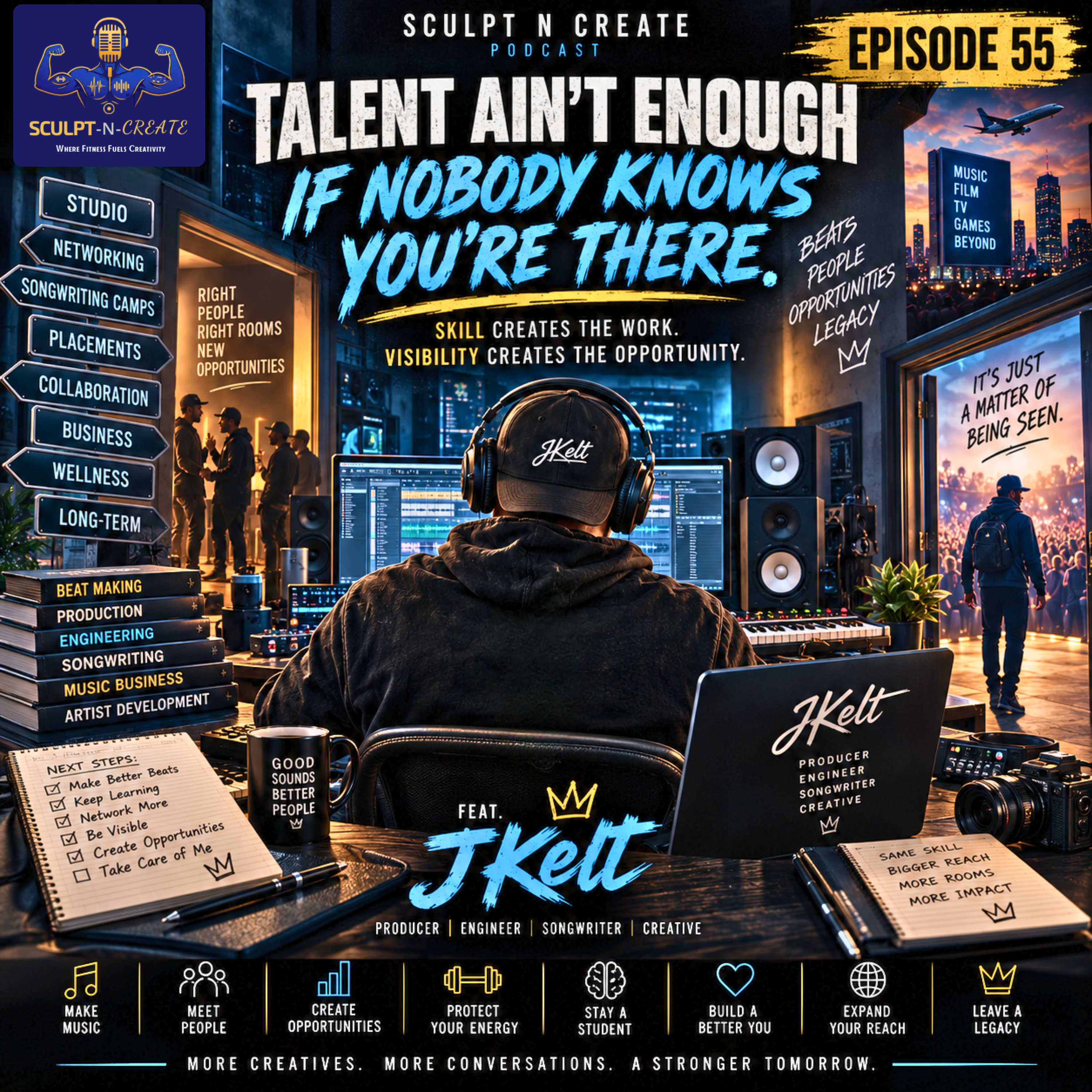 Talent Ain’t Enough If Nobody Knows You’re There