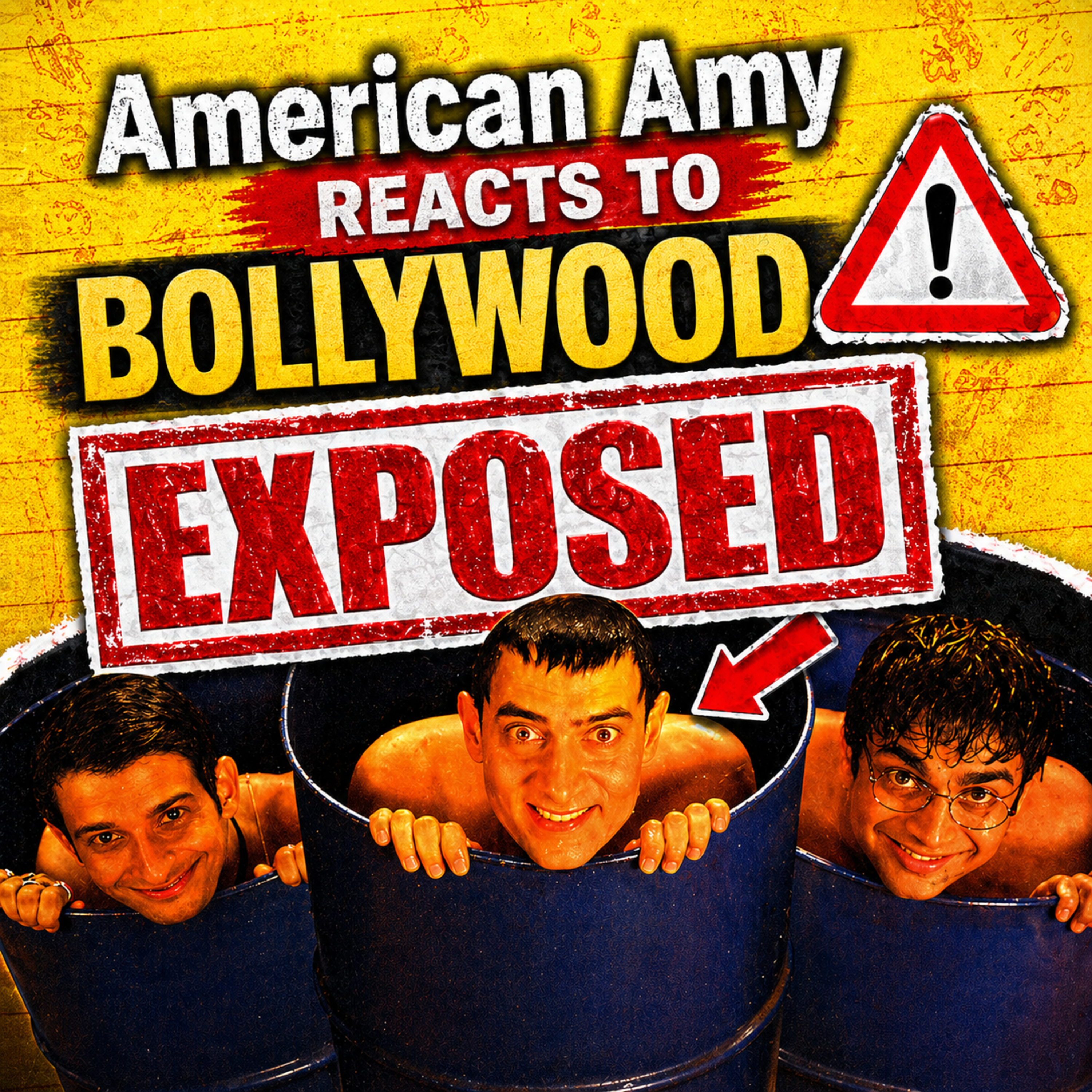 3 Idiots Exposed: The Emperor Has No Brain 🤯 | American Amy Reacts to Bollywood episode artwork