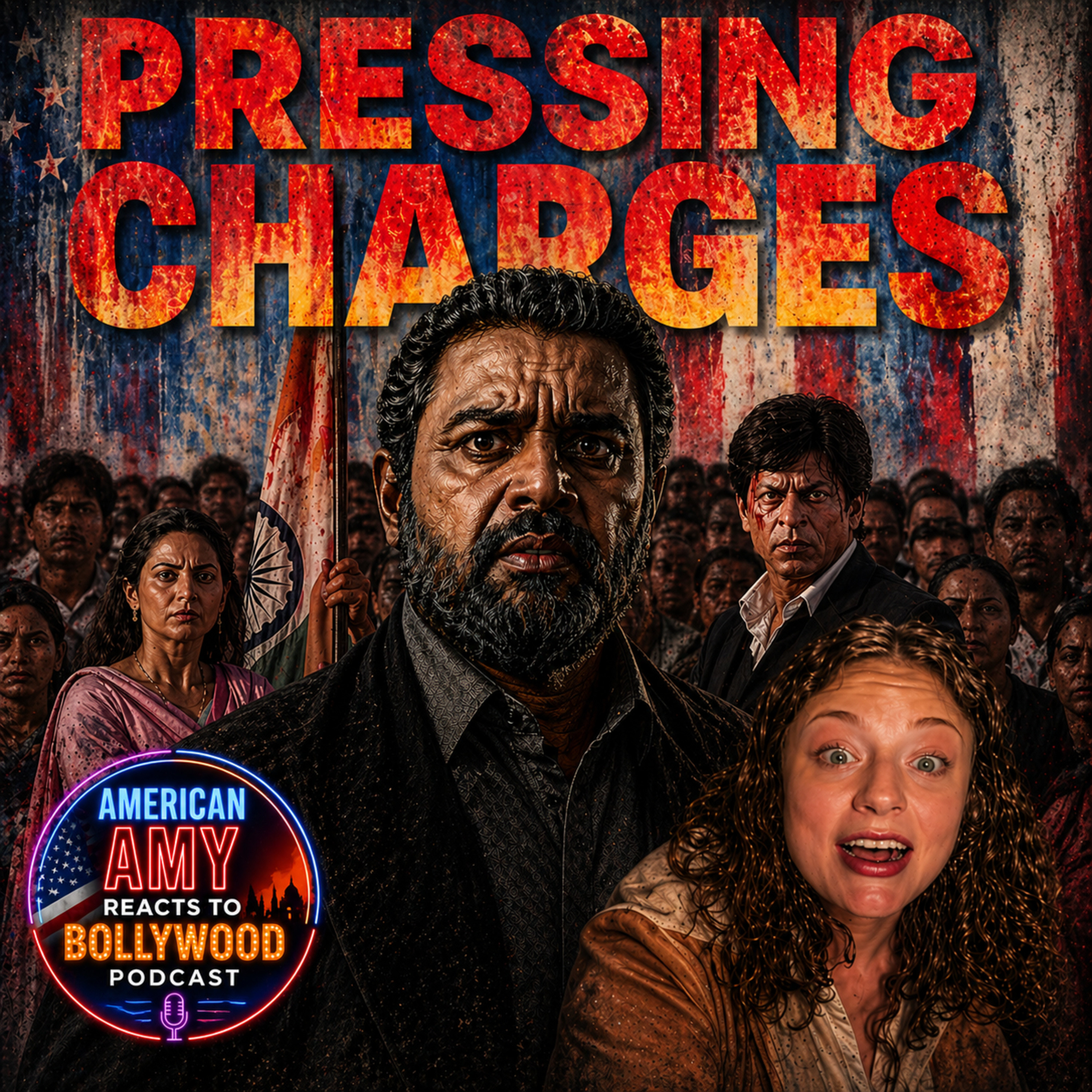🚨 PRESSING CHARGES: Did Bollywood Predict This?! | American Amy Reacts to Bollywood 🎙️🔥 episode artwork