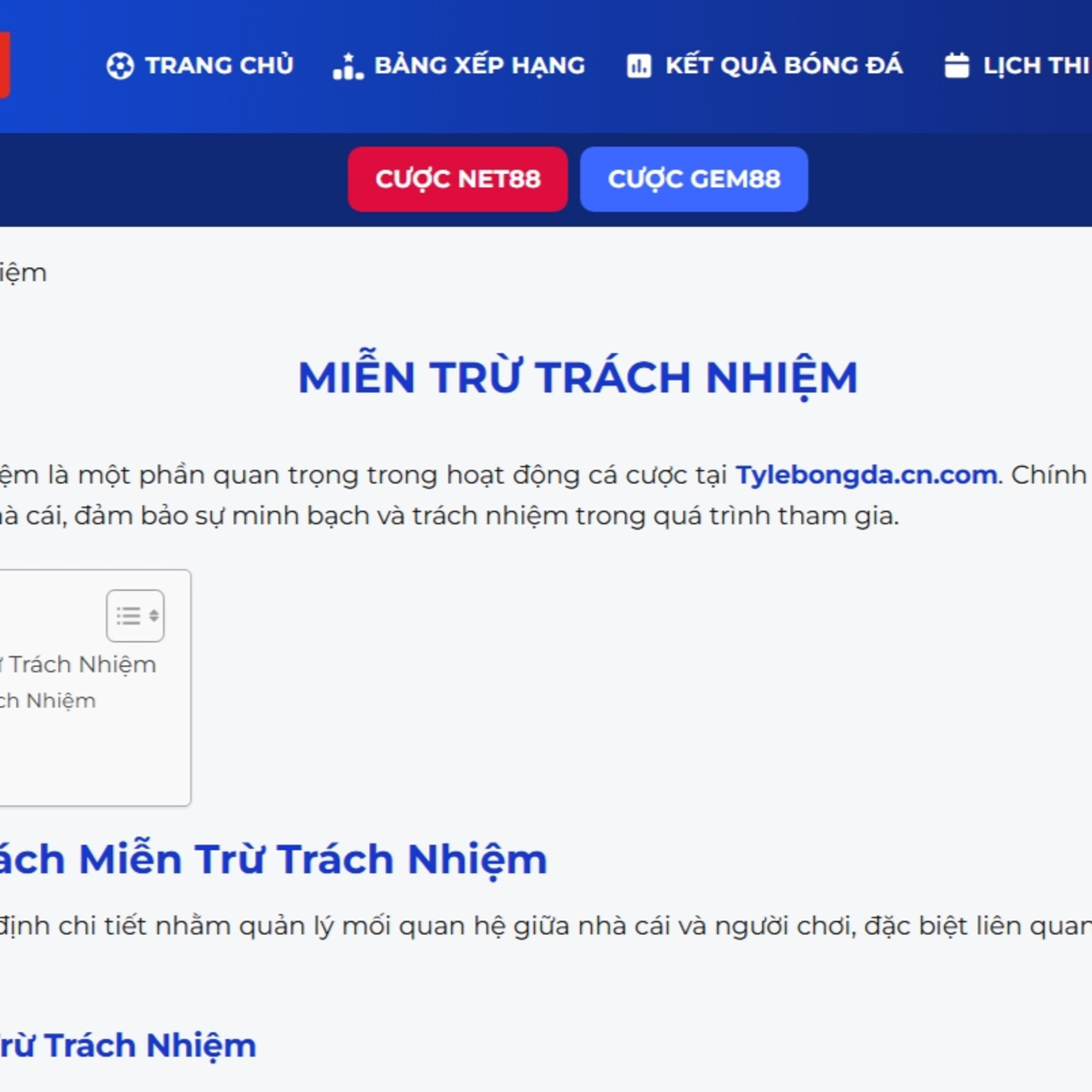 Miễn Trừ Trách Nhiệm cn episode artwork