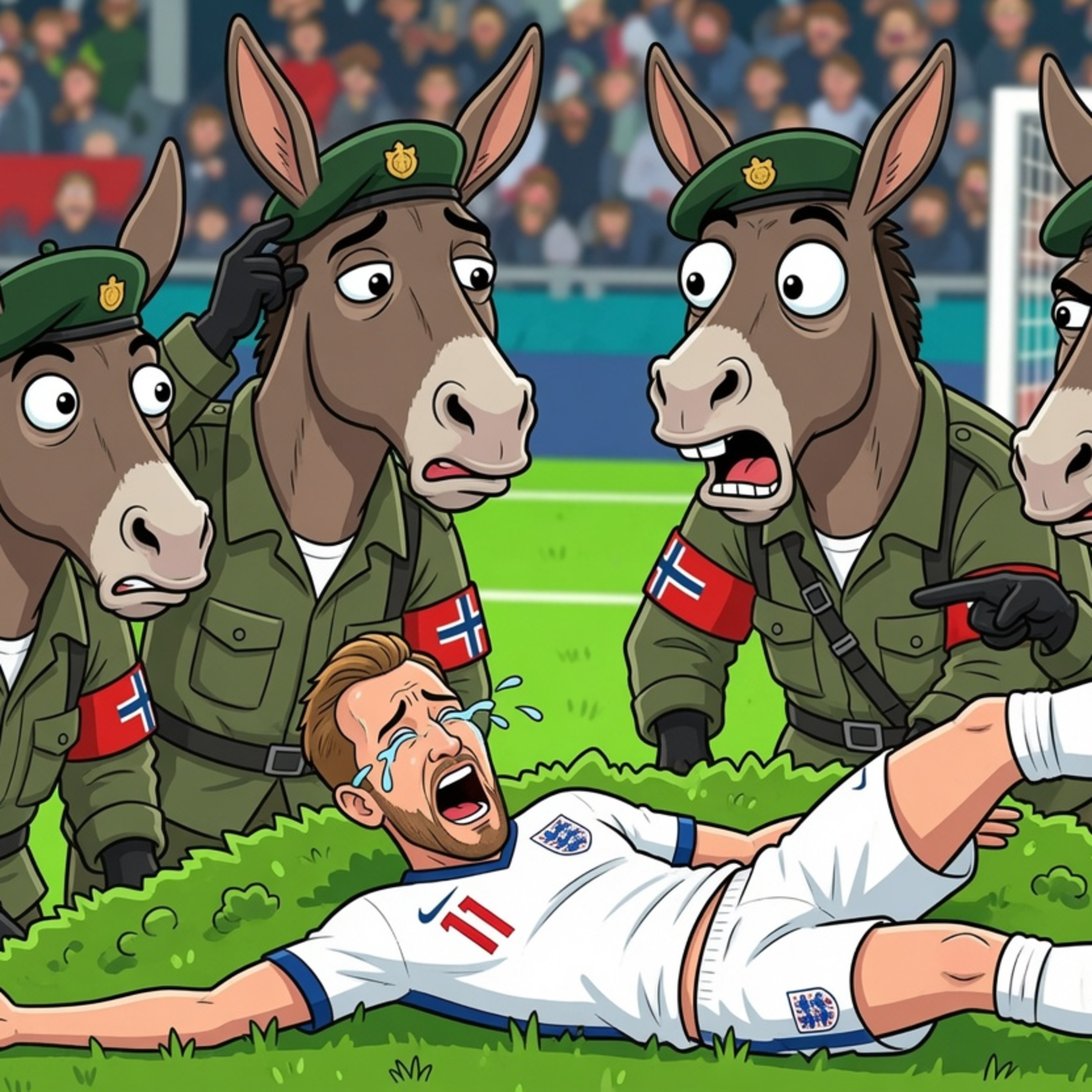 England, Norway, Quisling and Osama's World Cup episode artwork
