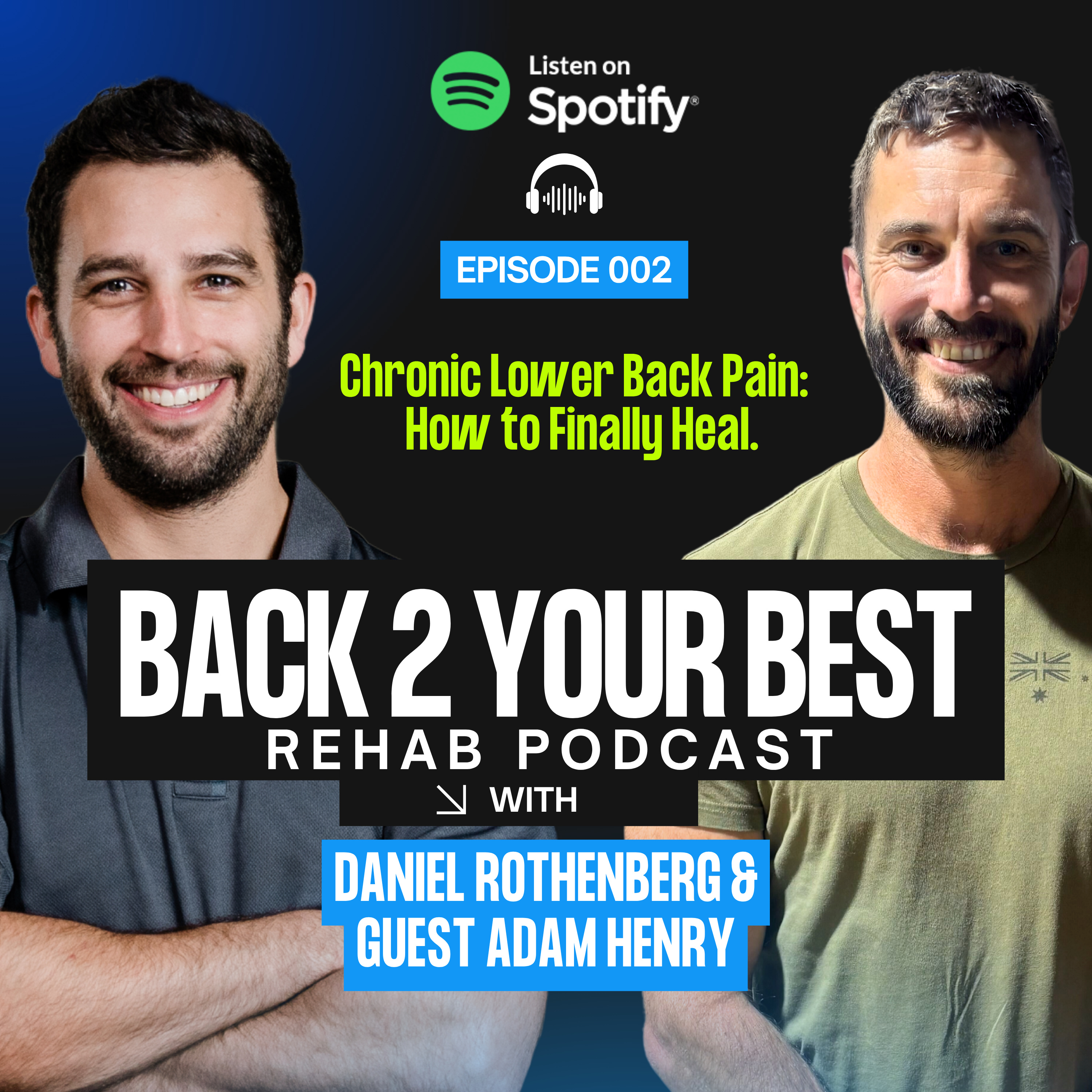 Adam Henry's Lower Back Pain Recovery Story episode artwork