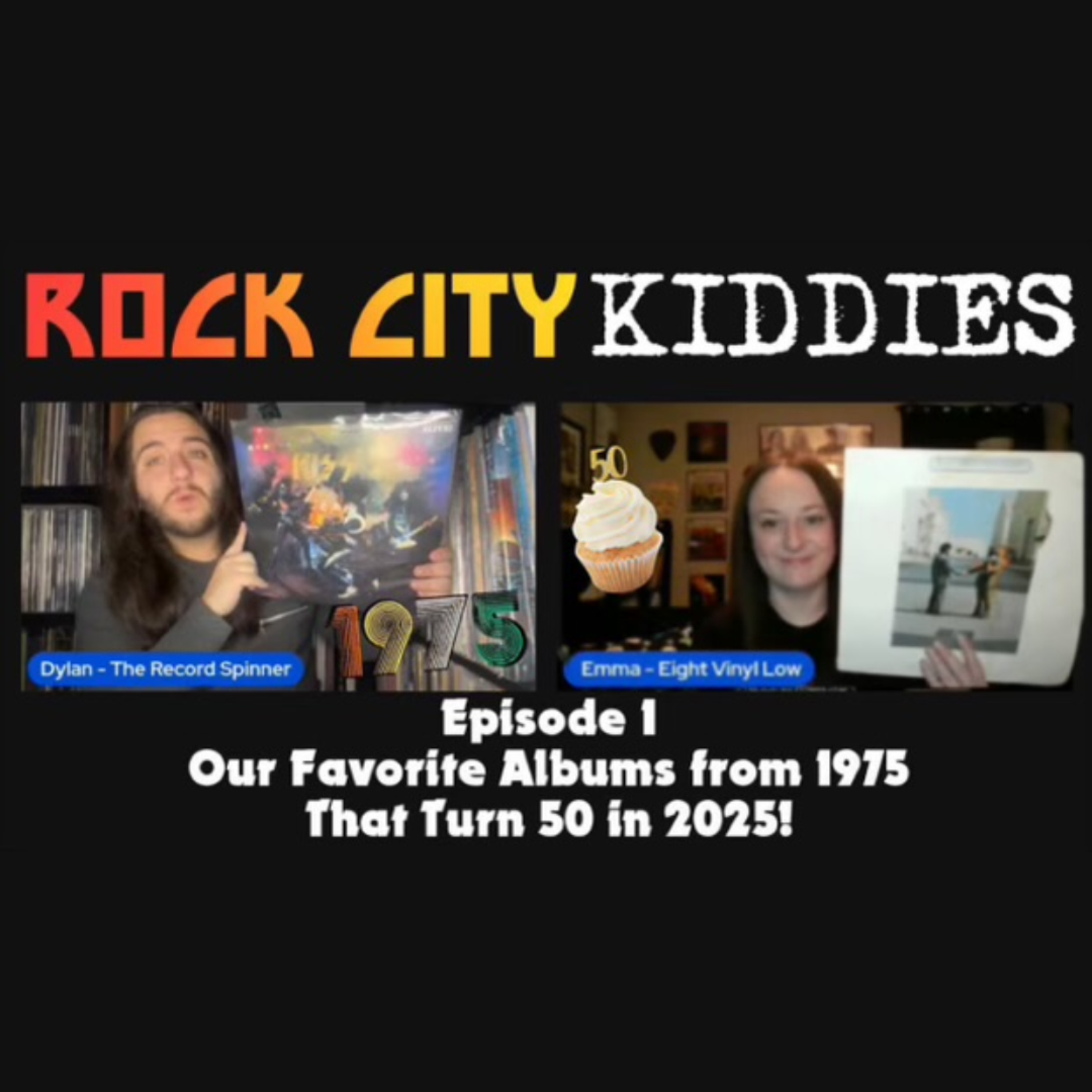 Episode 1: Our Favorite Albums from 1975 That Turn 50 in 2025! episode artwork