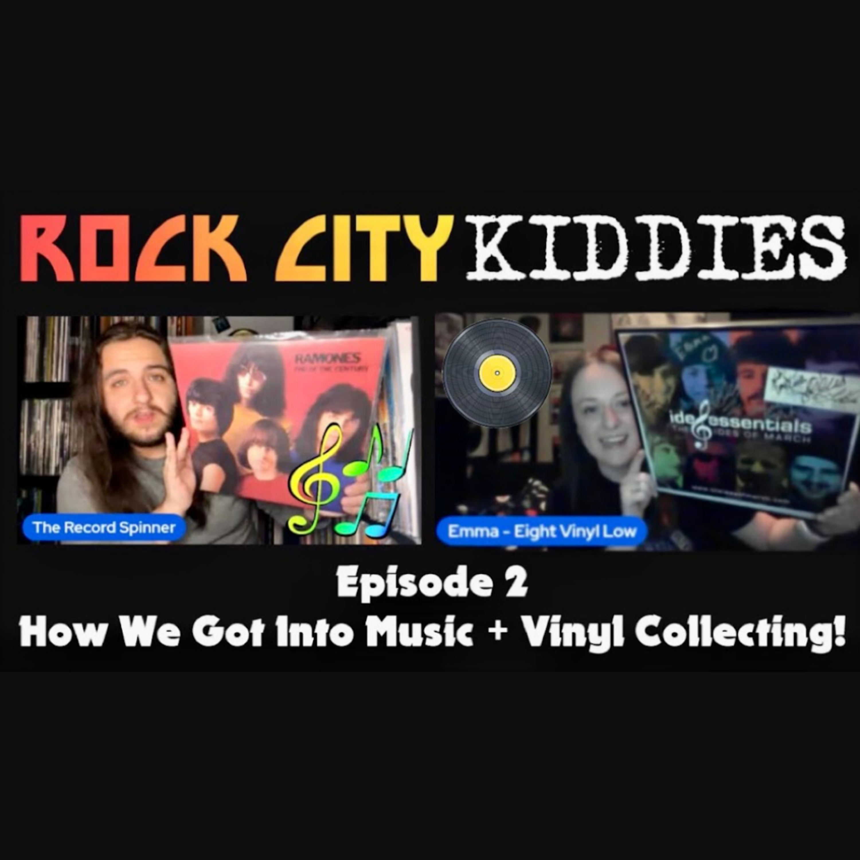 Episode 2: How We Got Into Music + Vinyl Collecting! episode artwork
