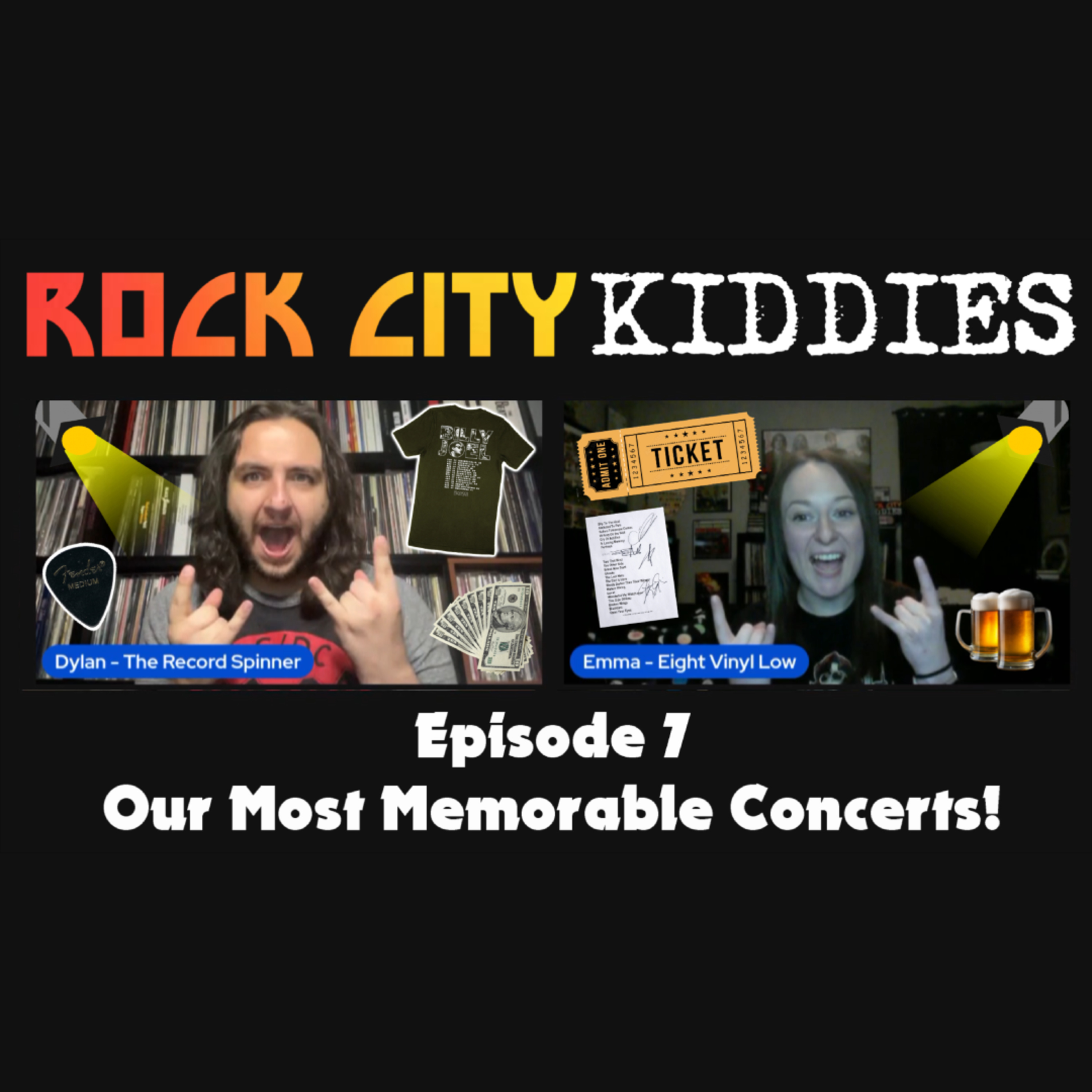 Episode 7: Our Most Memorable Concerts episode artwork
