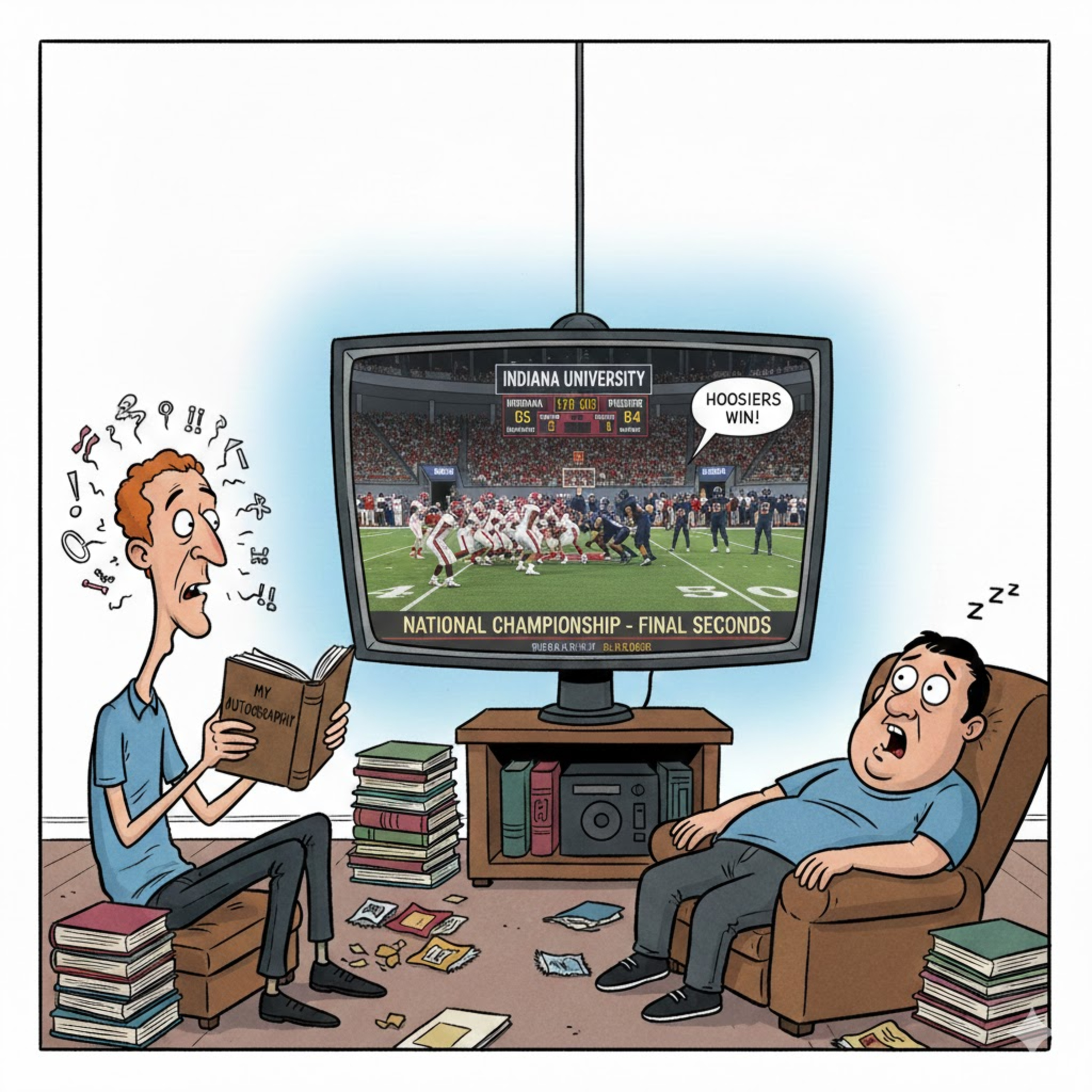 Kyle and Jason catch up! Kyle’s book, IU football, colts, jokes