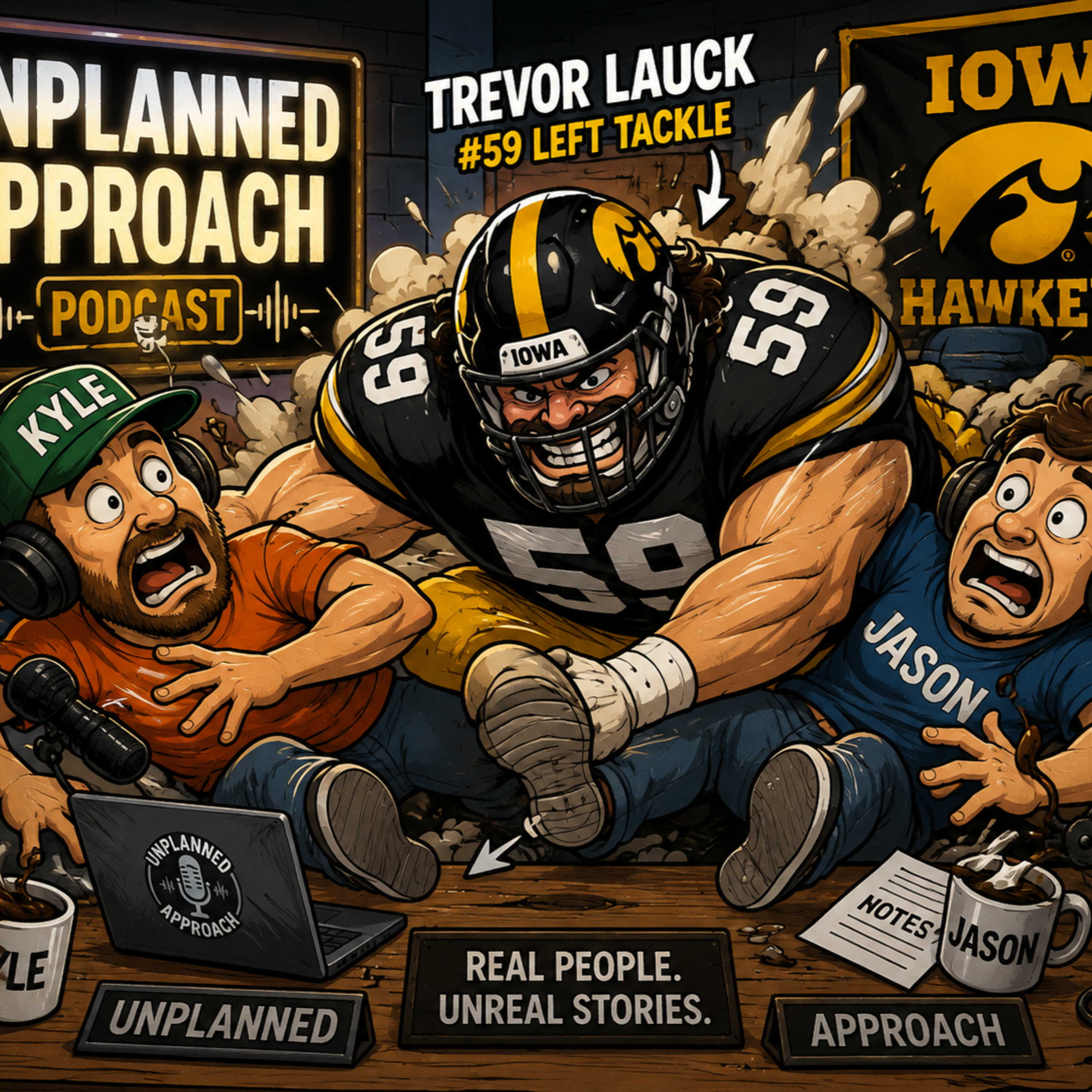 Trevor Lauck – LT for the Iowa Hawkeyes