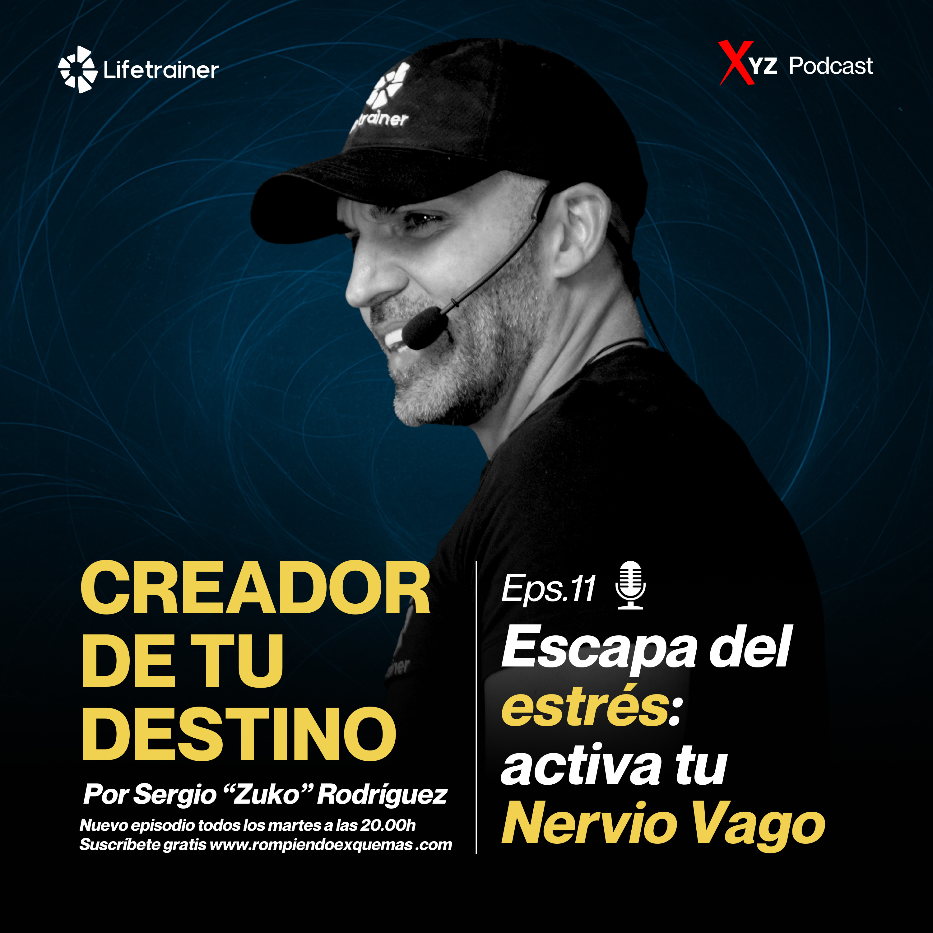 Episodio 11 - Escapa del estrés diario, activa tu Nervio Vago episode artwork