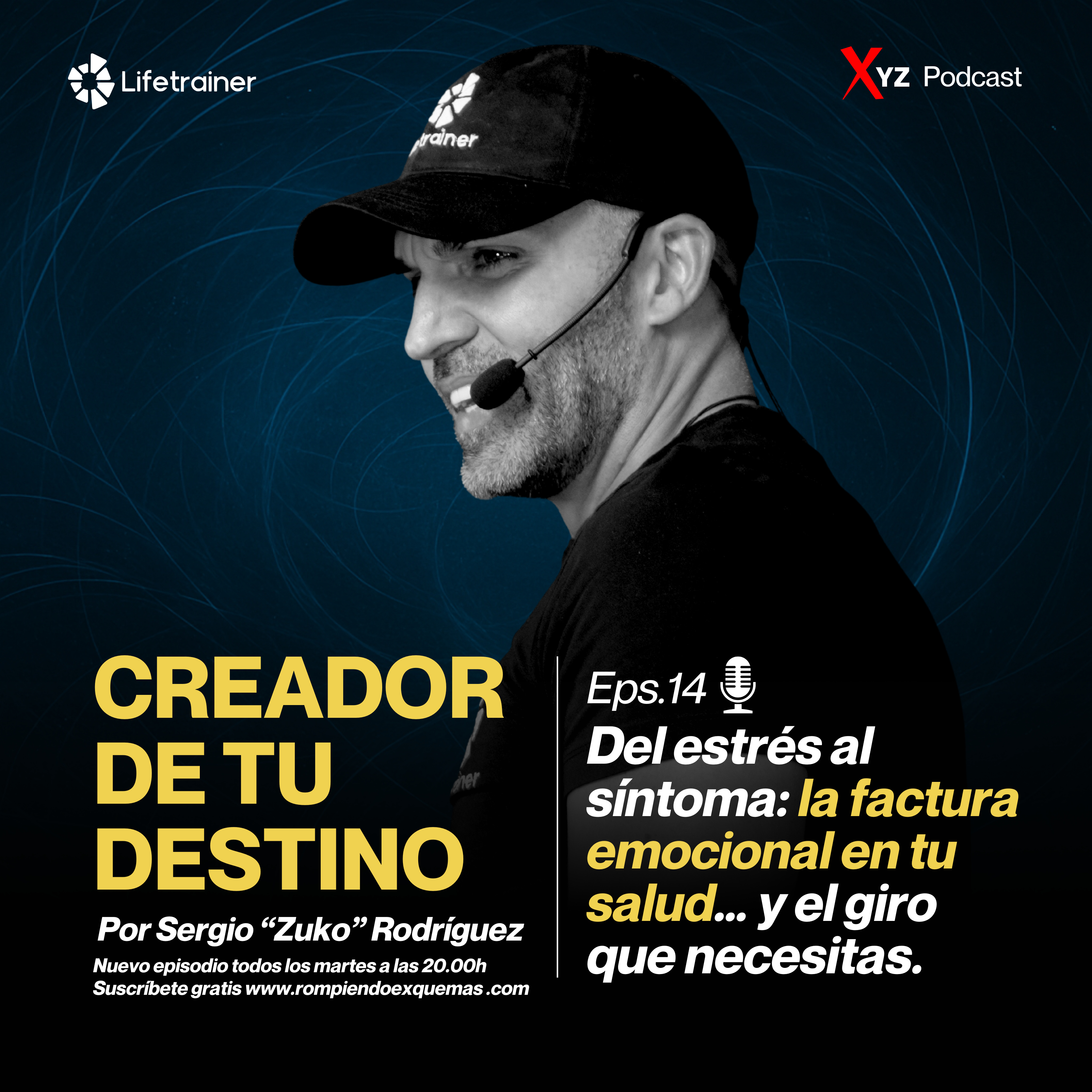 Episodio 14 - Del estrés al síntoma: la factura emocional en tu salud… y el giro que necesitas (Cáncer Emocional) episode artwork