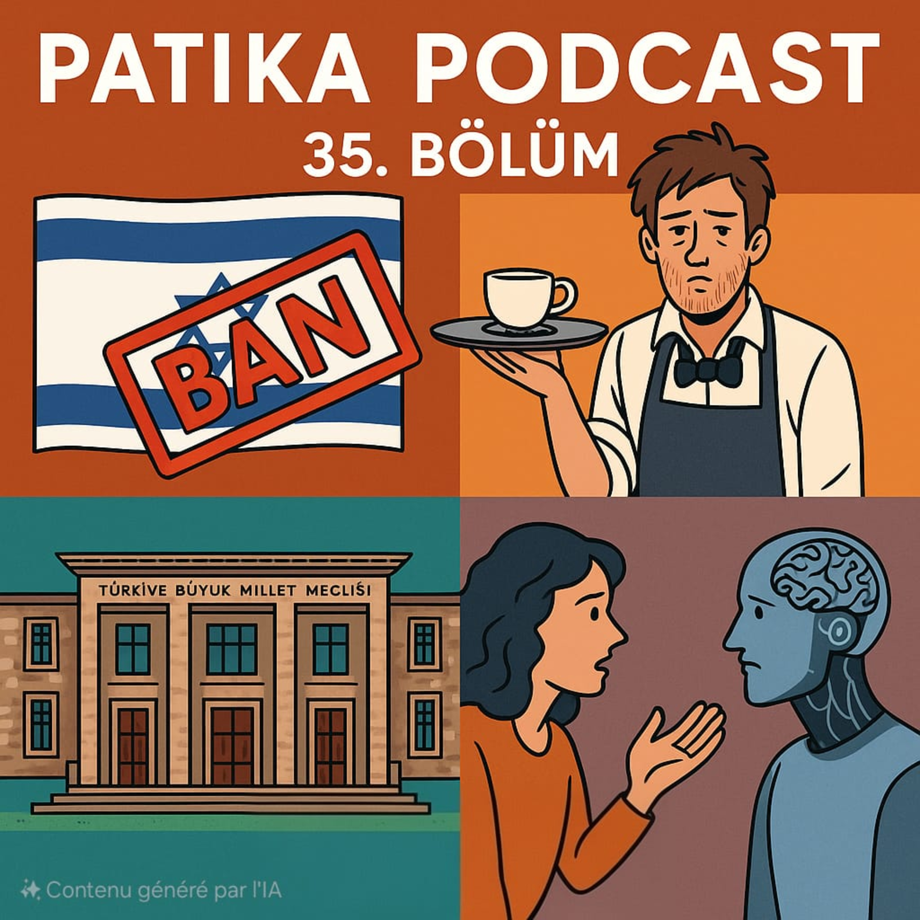 Patika Podcast 35 - Türkiye'de İşçilerin Köleleştirilmesi, İsrail'e Ambargo, Seçme ve Seçilme Yasağı episode artwork
