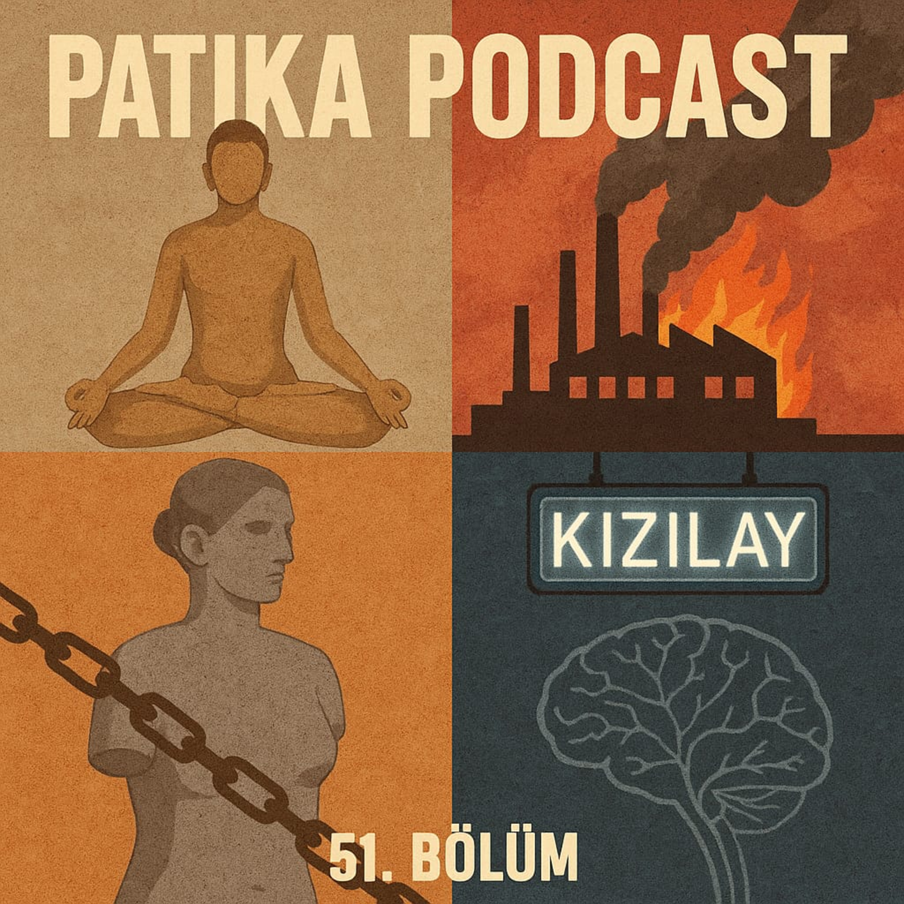 Patika Podcast 51 - Vipassana Meditasyon Kampı, Dilovası Fabrika Yangını, Ataerki, İtalyan Zenginler episode artwork