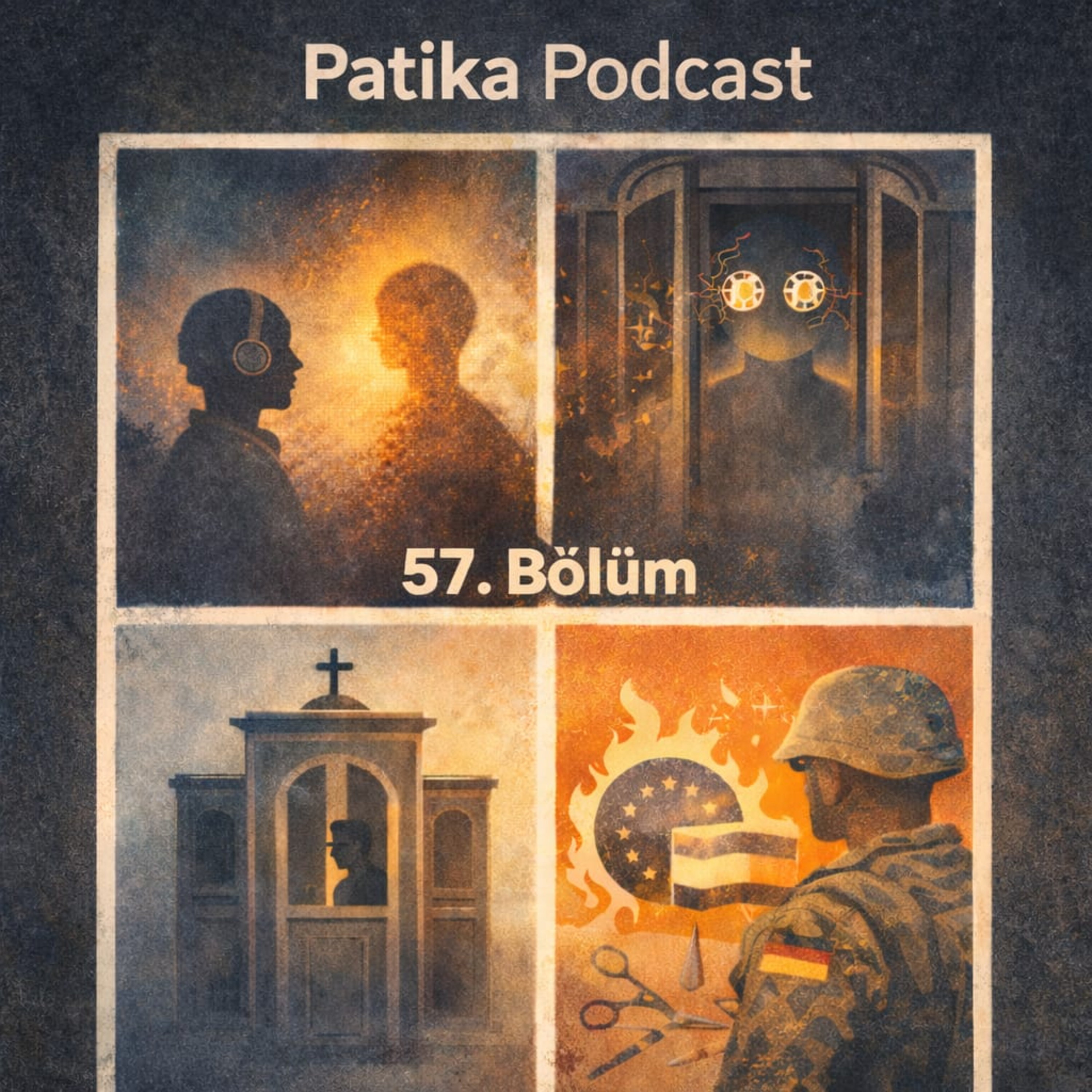 Patika Podcast 57 - Yapay Zeka ile Günah Çıkarma, Kafası İyi GPT, Öjenik ve Militarist Avrupa episode artwork