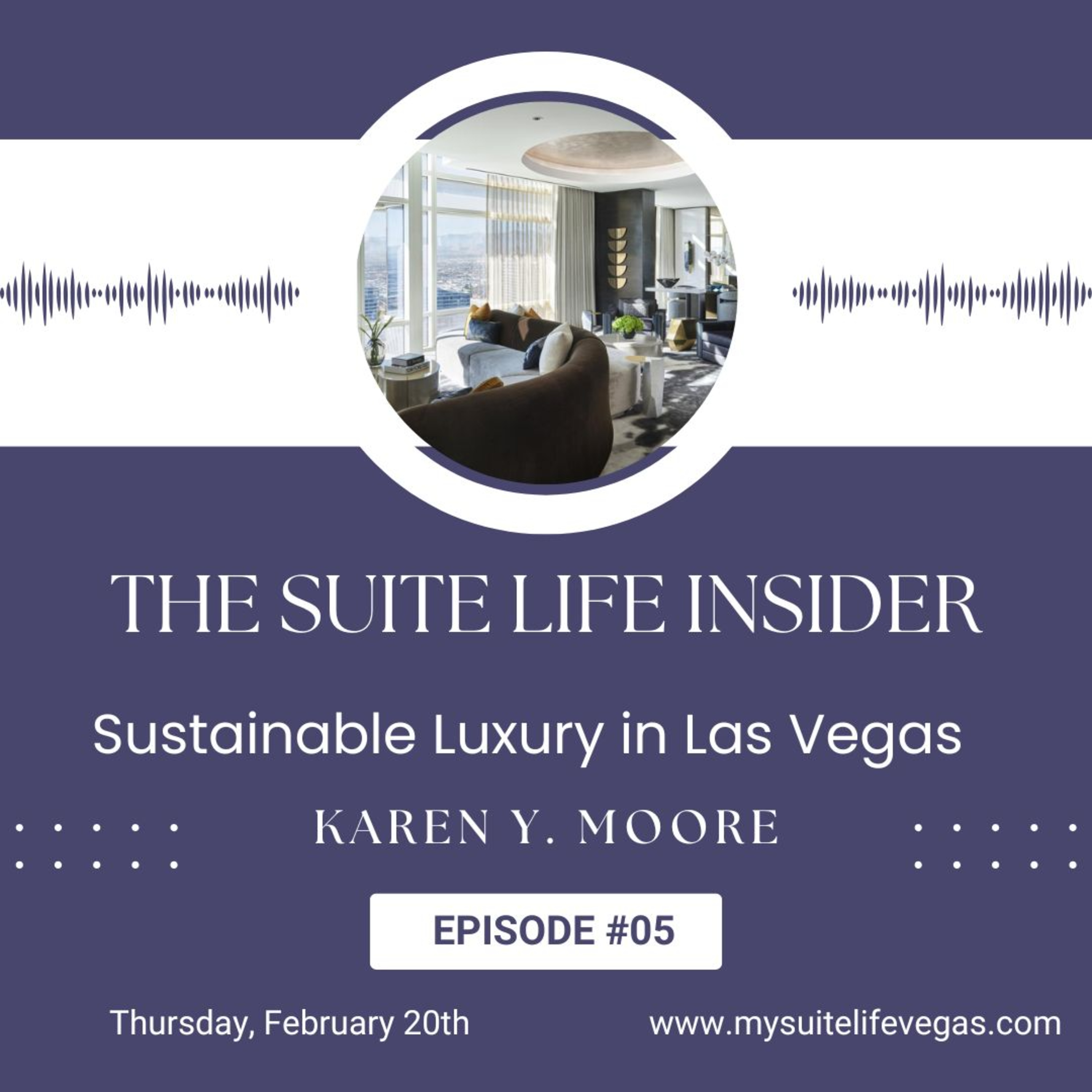 Sustainable Luxury in Las Vegas episode artwork