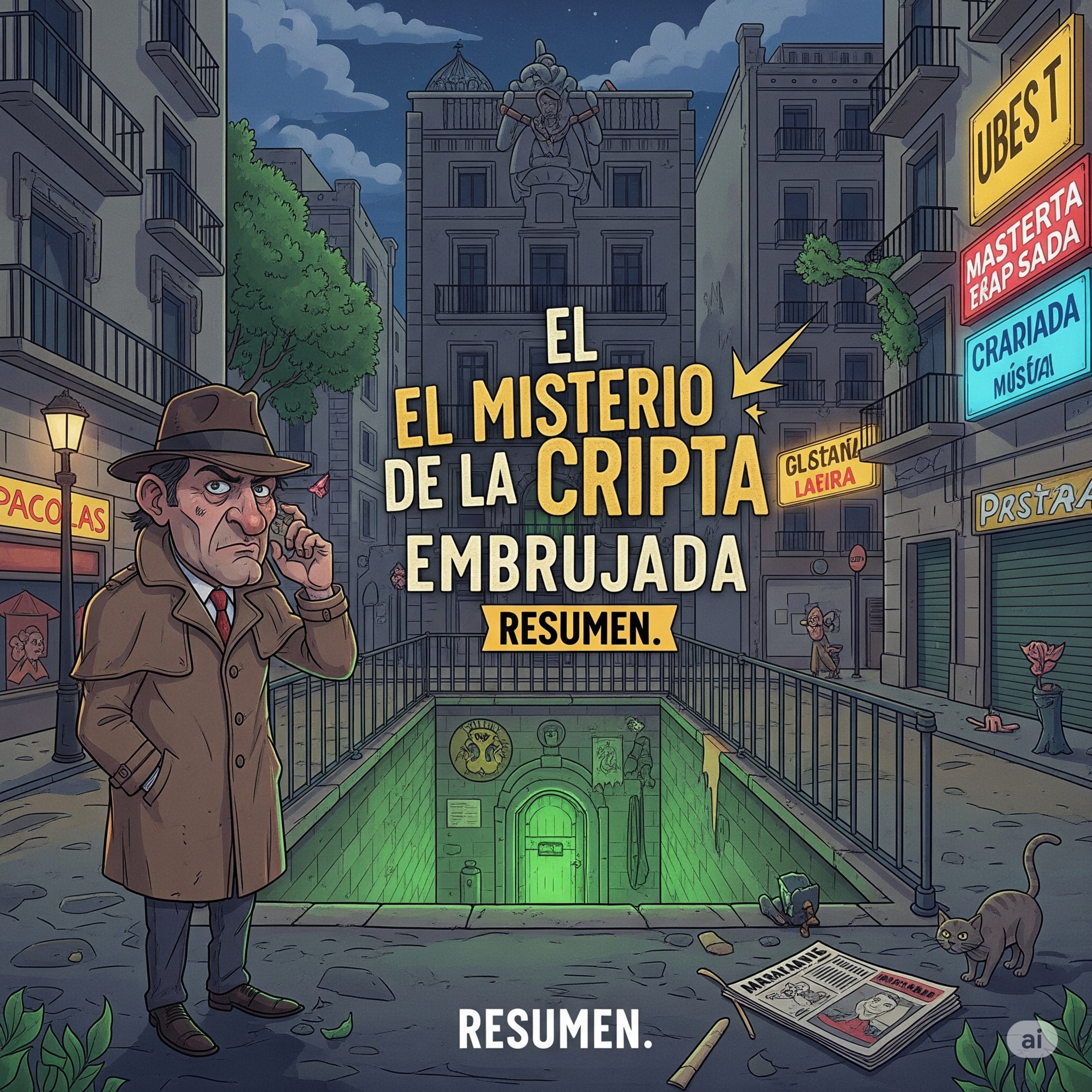 Mendoza: Donde la Locura y el Genio Iluminan la Verdad. EL MISTERIO DE LA CRIPTA EMBRUJADA. episode artwork