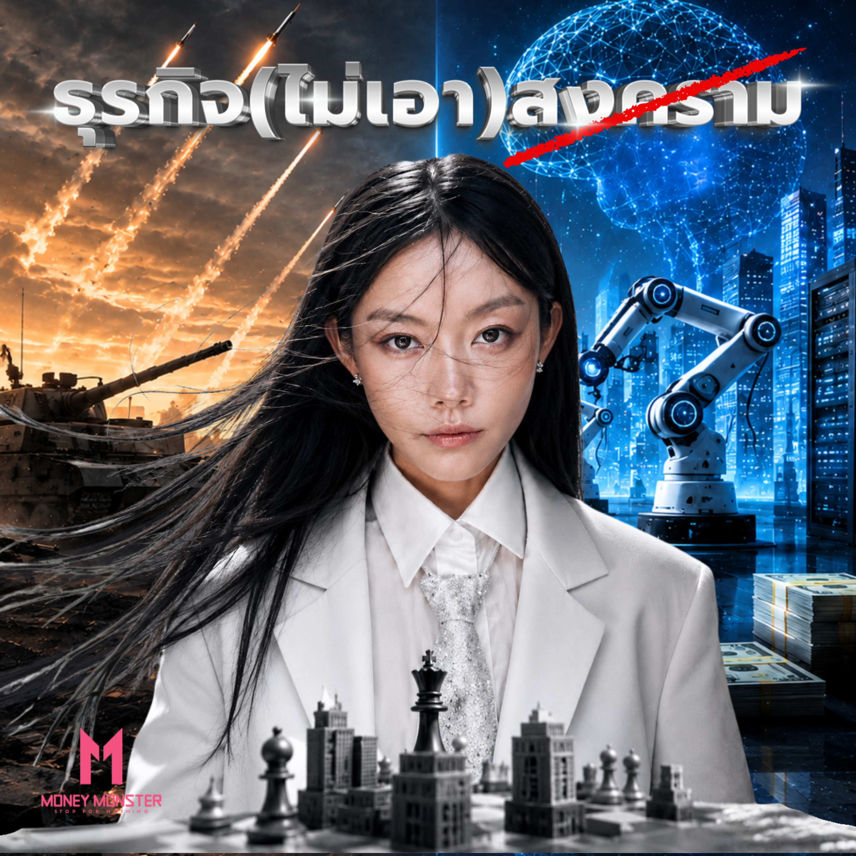 Forever War VS AI: 2 โมเดลทำเงินที่ไปด้วยกันไม่ได้ | Money Monster Podcast EP.354
