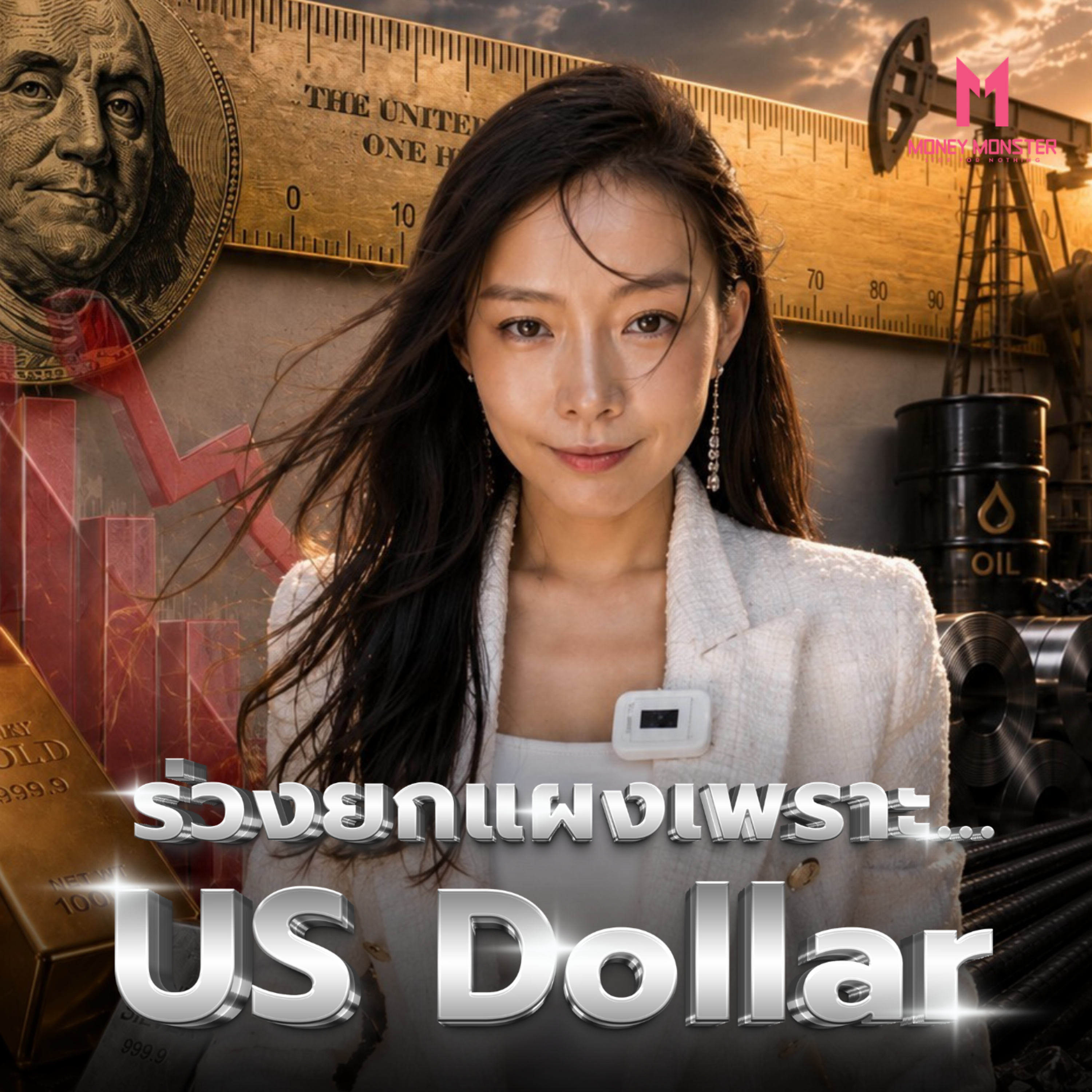 US Dollar มาตรวัดราคาสินทรัพย์: ดอลลาร์แข็ง ทุกอย่างร่วง! | Money Monster Podcast EP.360