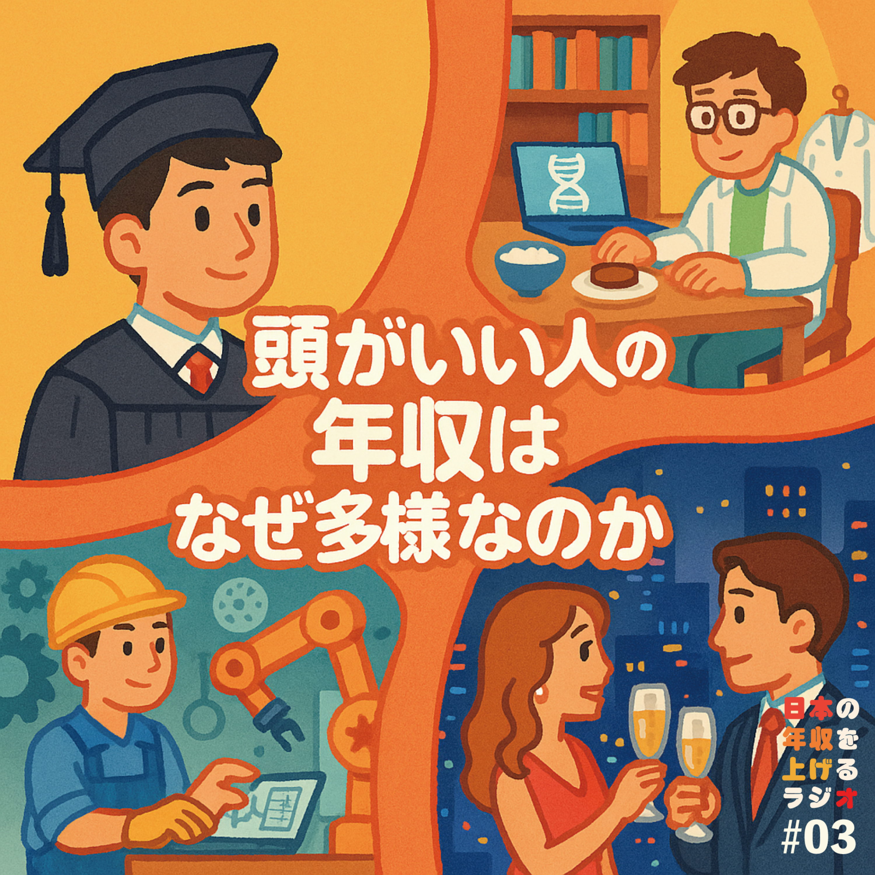 頭がいい人の年収はなぜ多様なのか #3 episode artwork