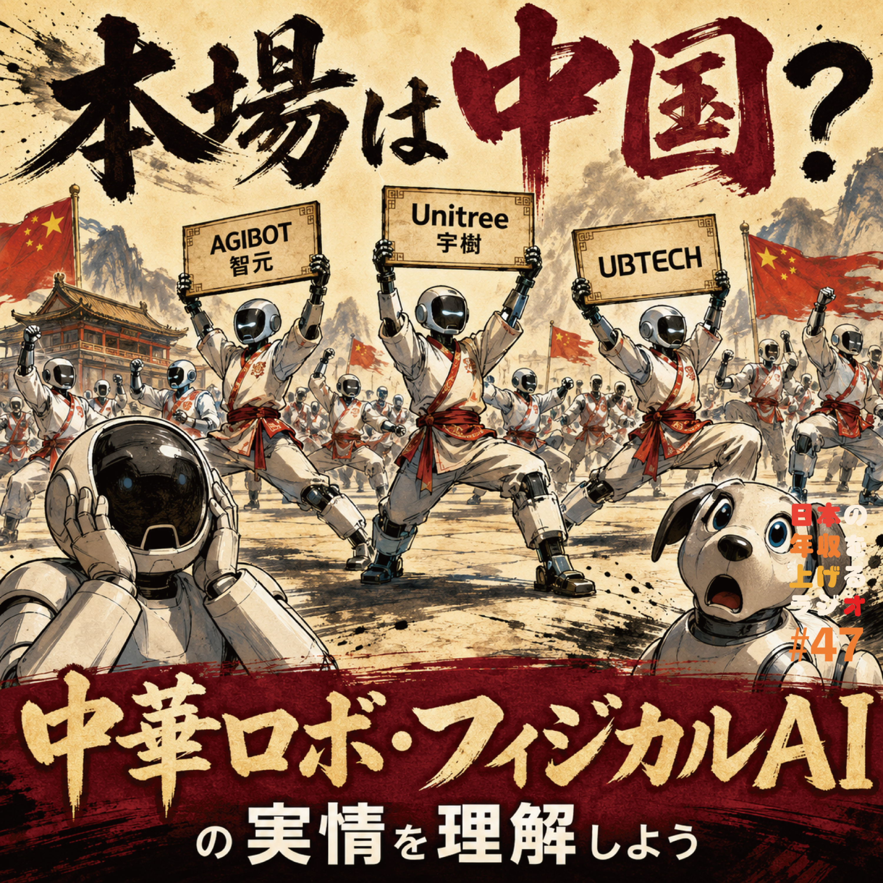 本場は中国？中華ロボ・フィジカルAIの実情を知る #47 episode artwork