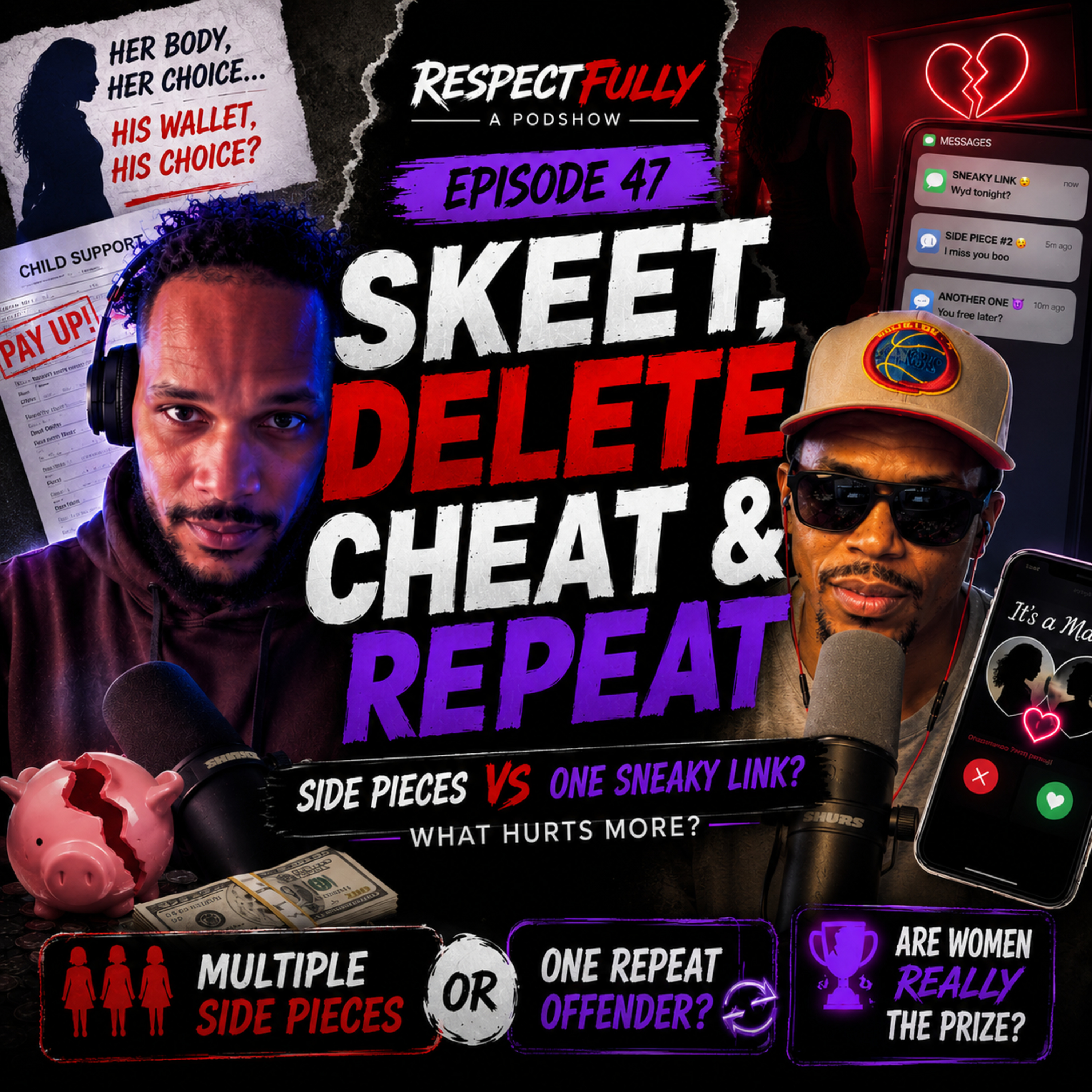 Episode 47:Skeet, Delete, Cheat & Repeat episode artwork