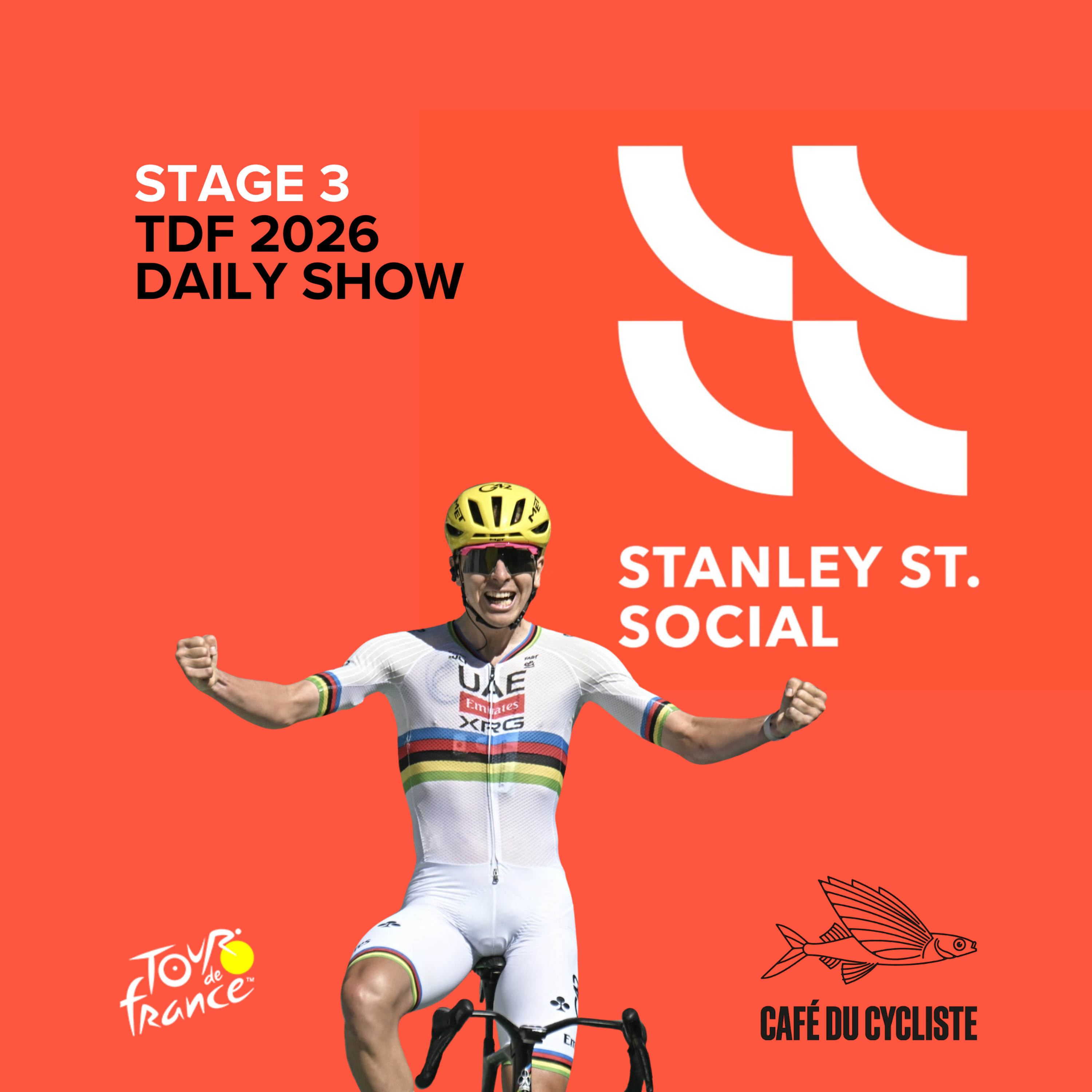Pogy is Hungry, Baudin's Break & a Crash-Hit Peloton | TDF Stage 3 Recap