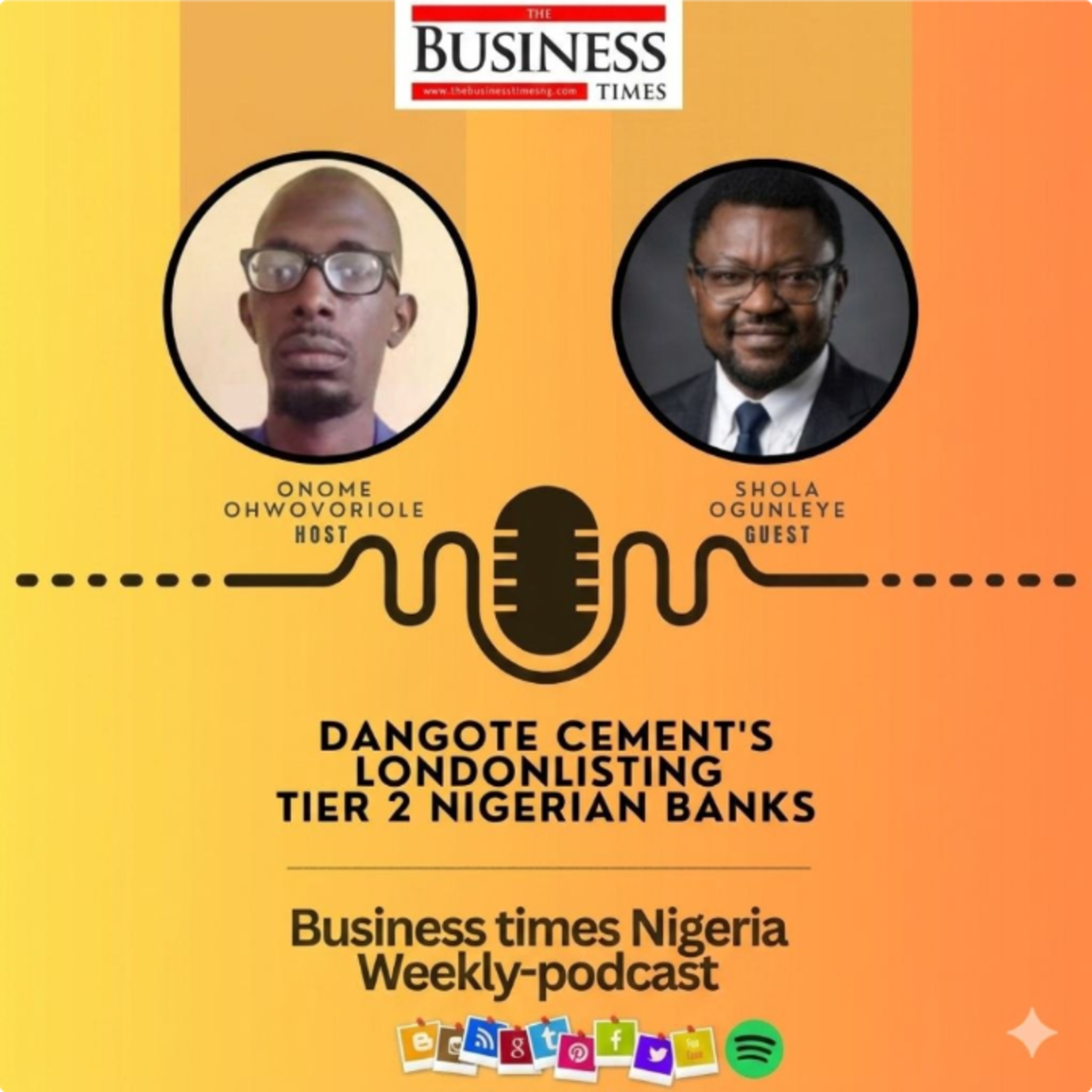 CBN post MPC meeting analysis ,Dangcem London listing, Tier 2 Nigerian banks,  episode artwork