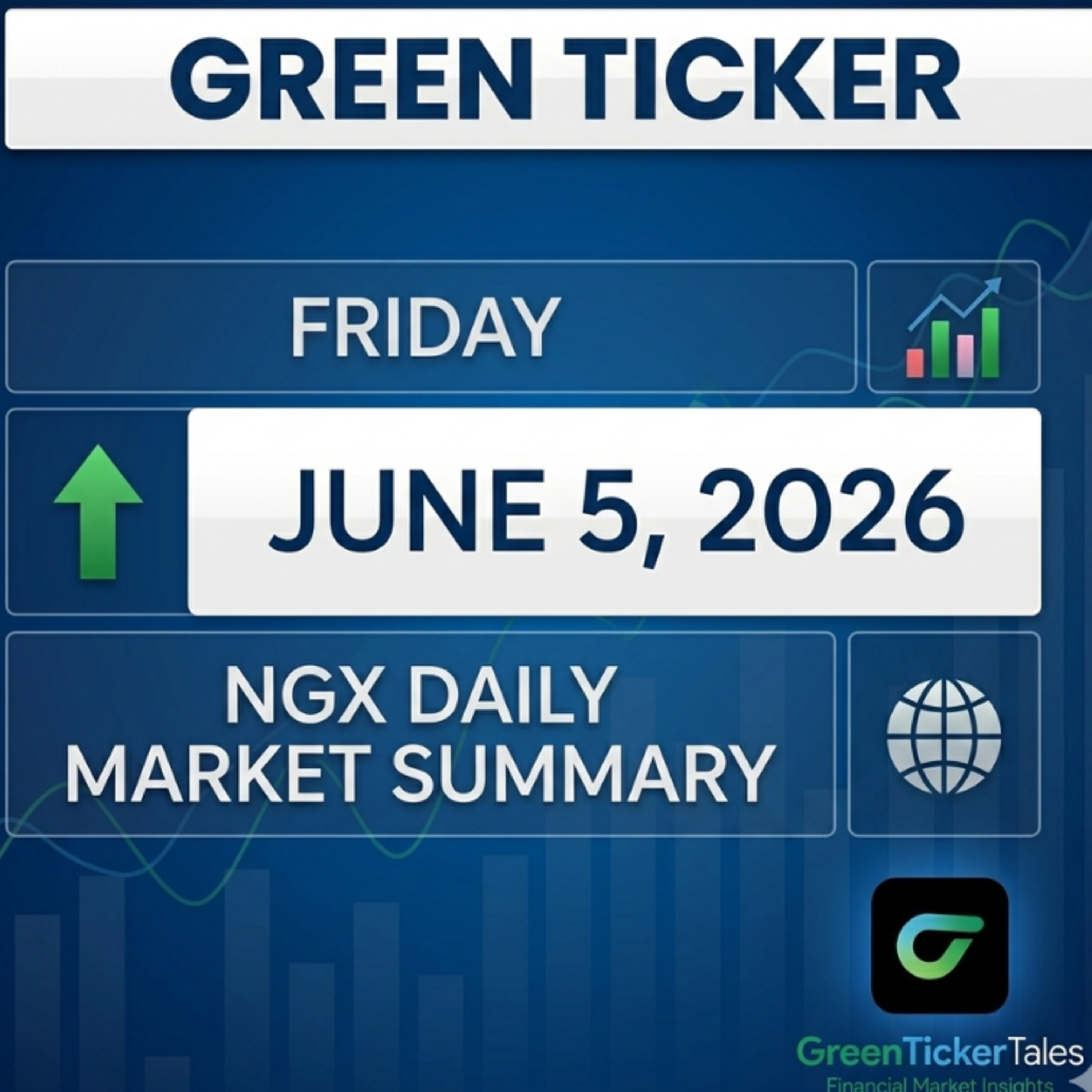 Greenticker NGX Daily Market Summary Thursday June 5, 2026 episode artwork