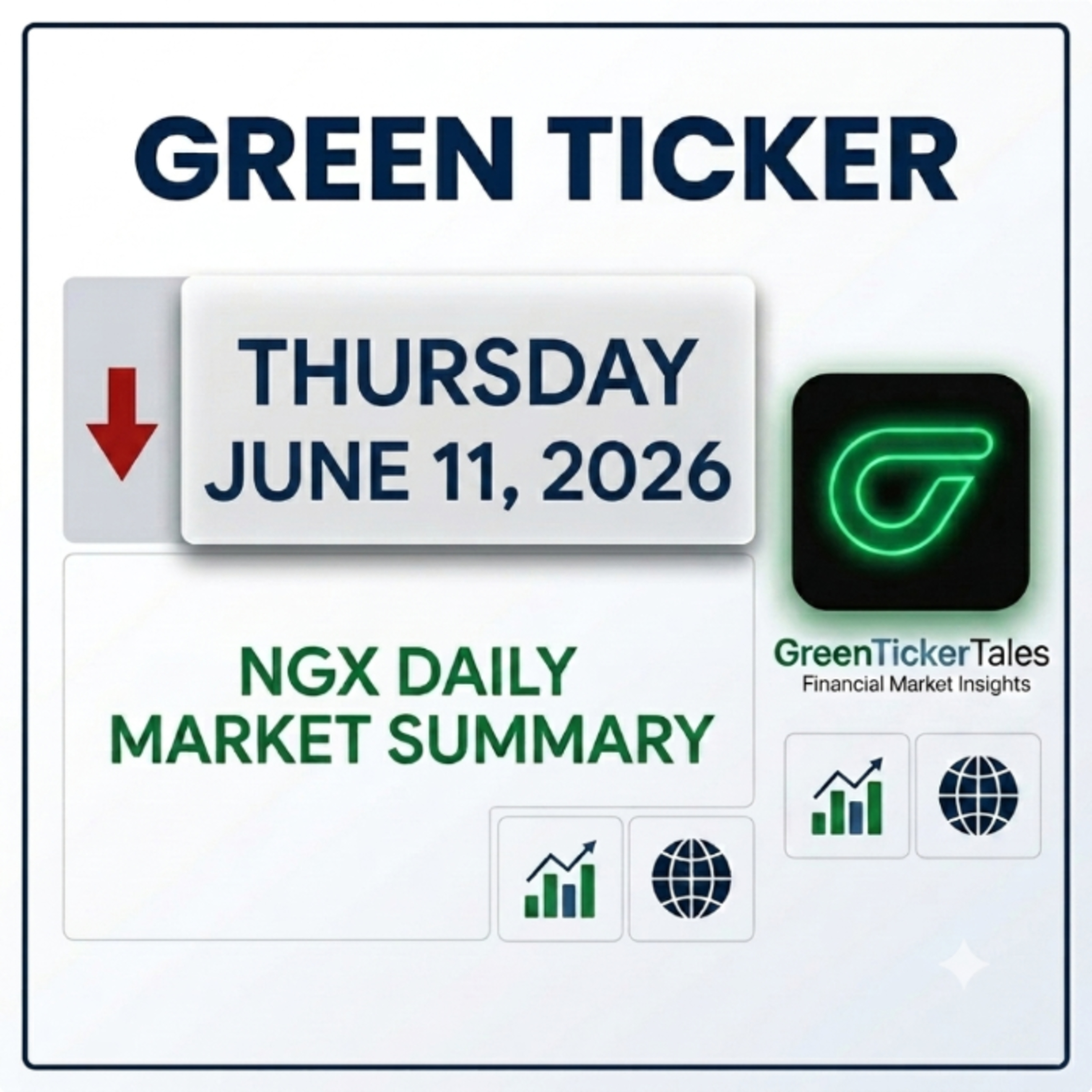 Greenticker NGX Daily Market Summary June 11, 2026 episode artwork
