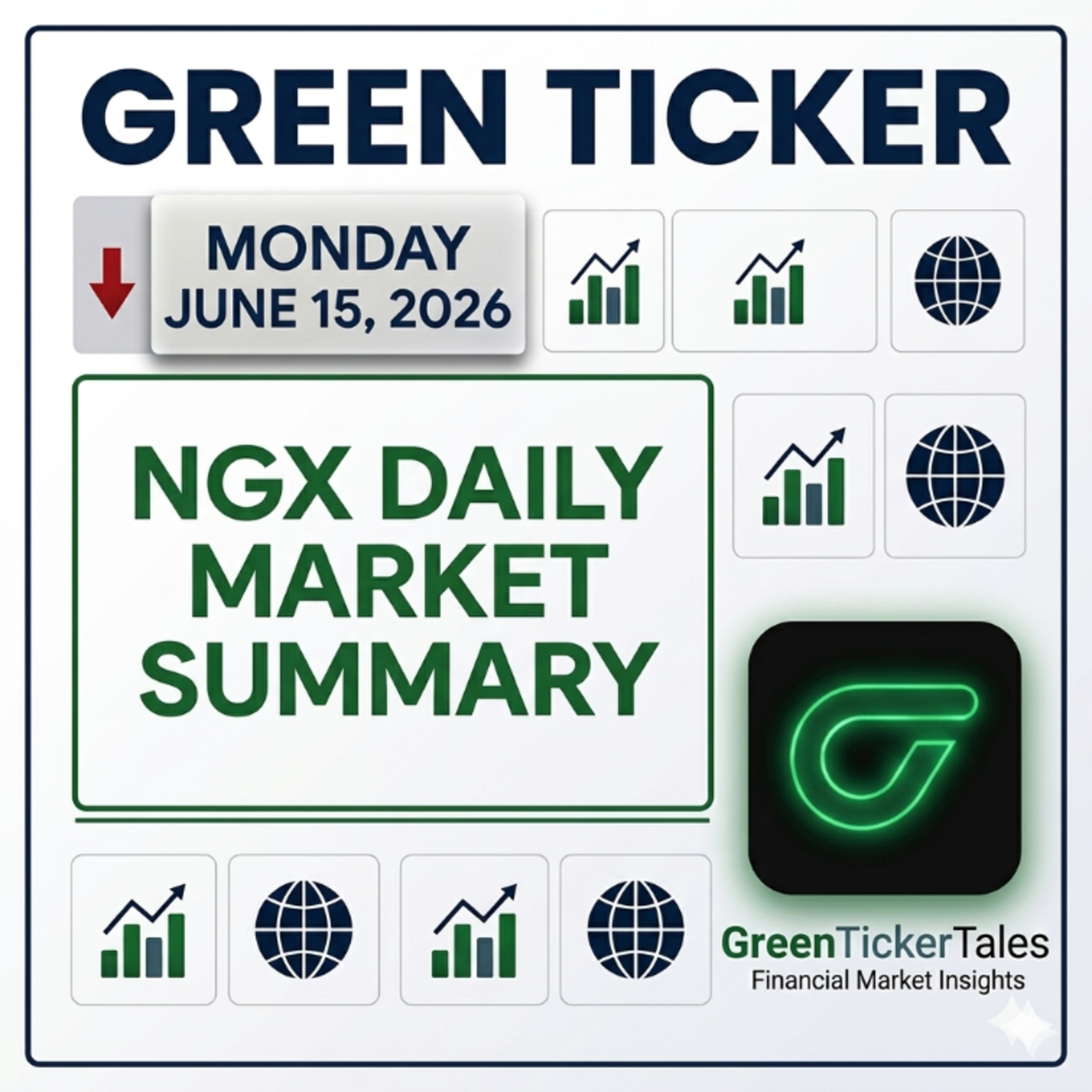 Greenticker NGX Daily Market Summary June 15, 2026