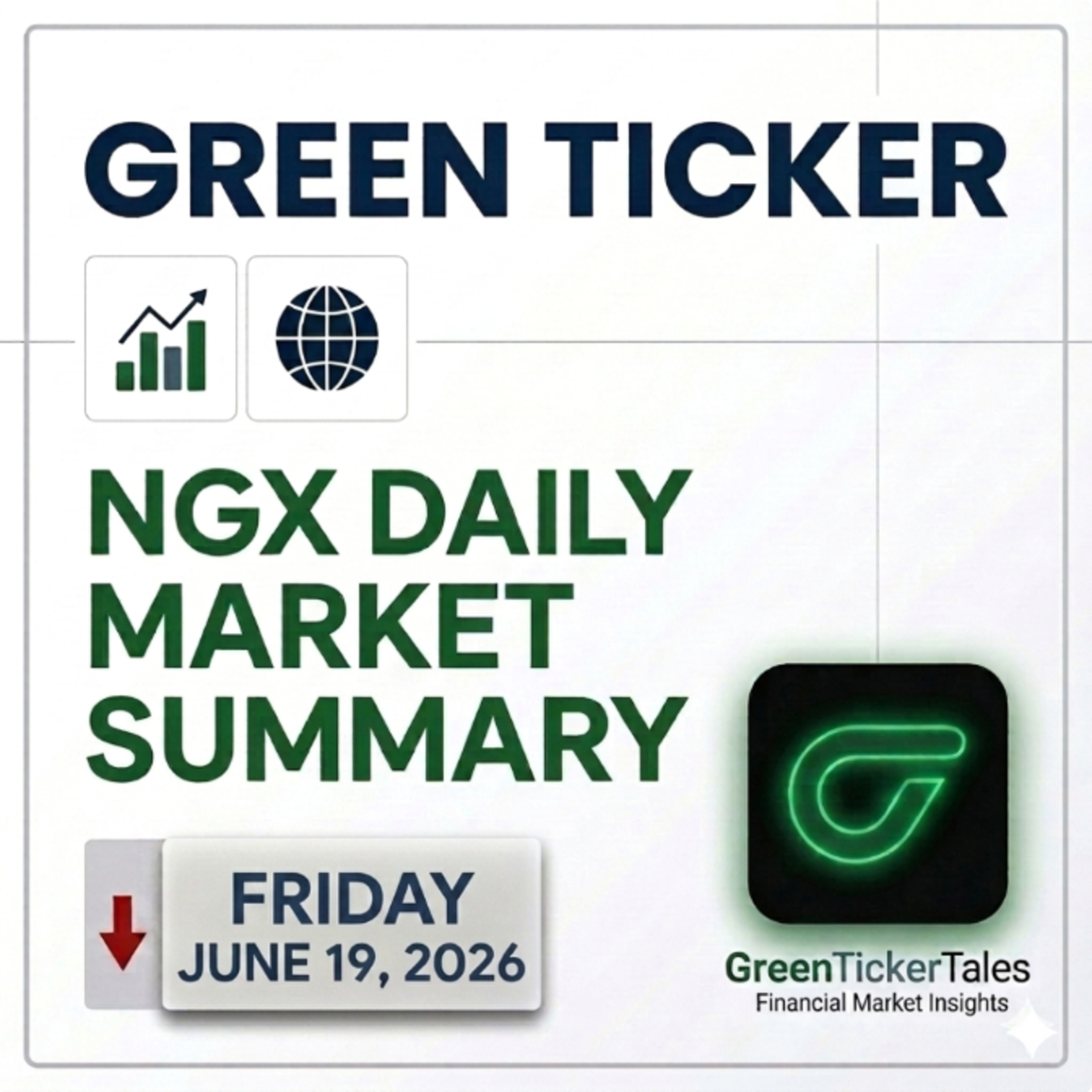Greenticker NGX Daily Market Summary June 19, 2026