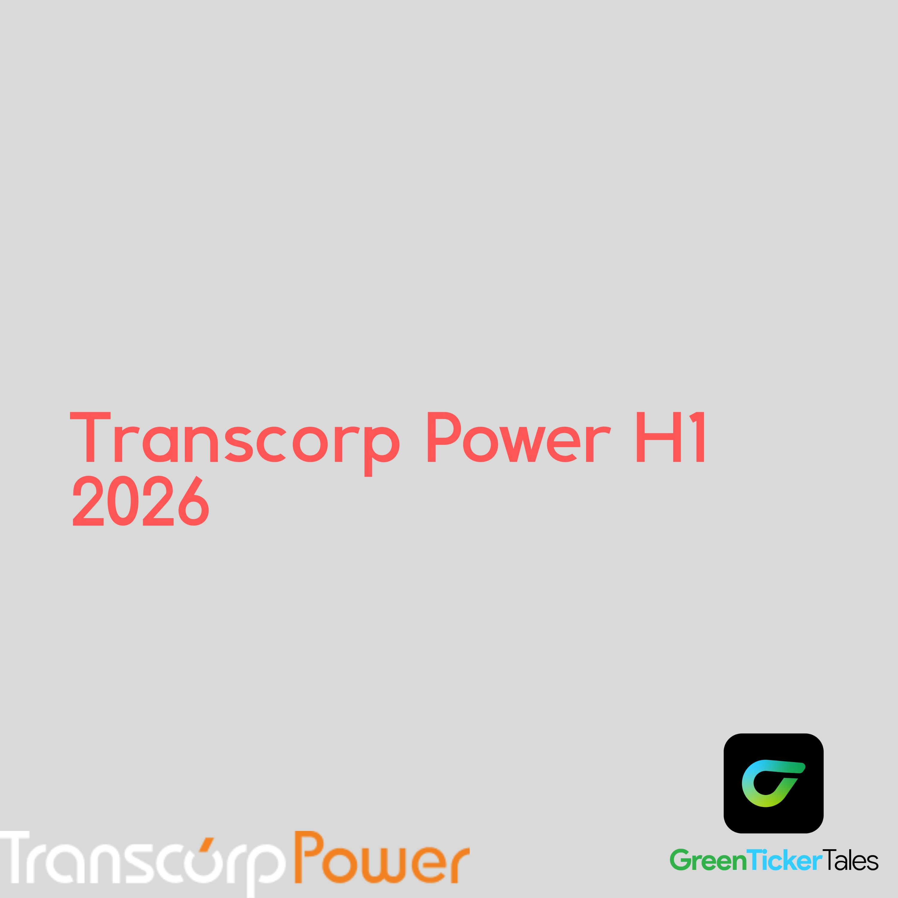 Transcorp Power H1 2026 episode artwork