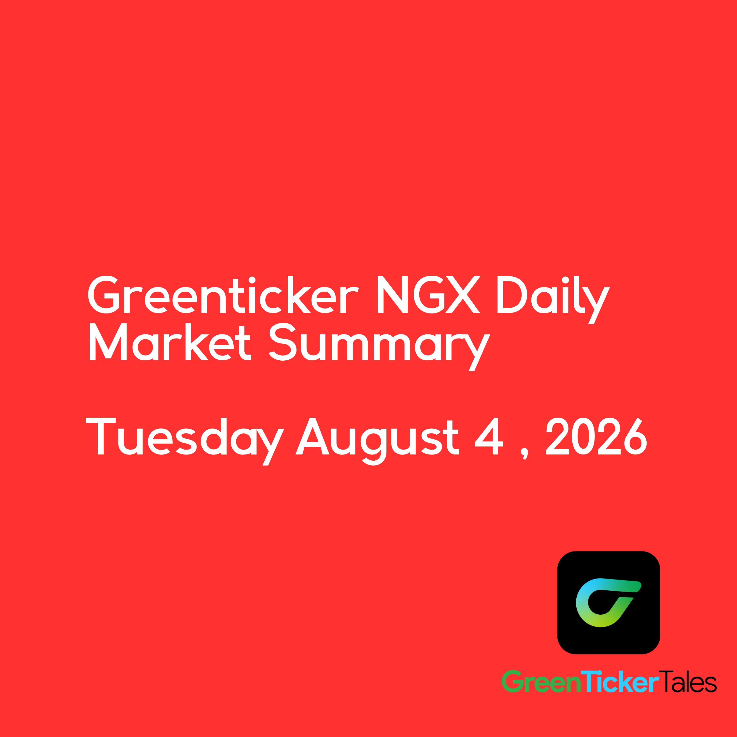 AVA Capital led the gainers: NGX Daily Market Summary August 4, 2026