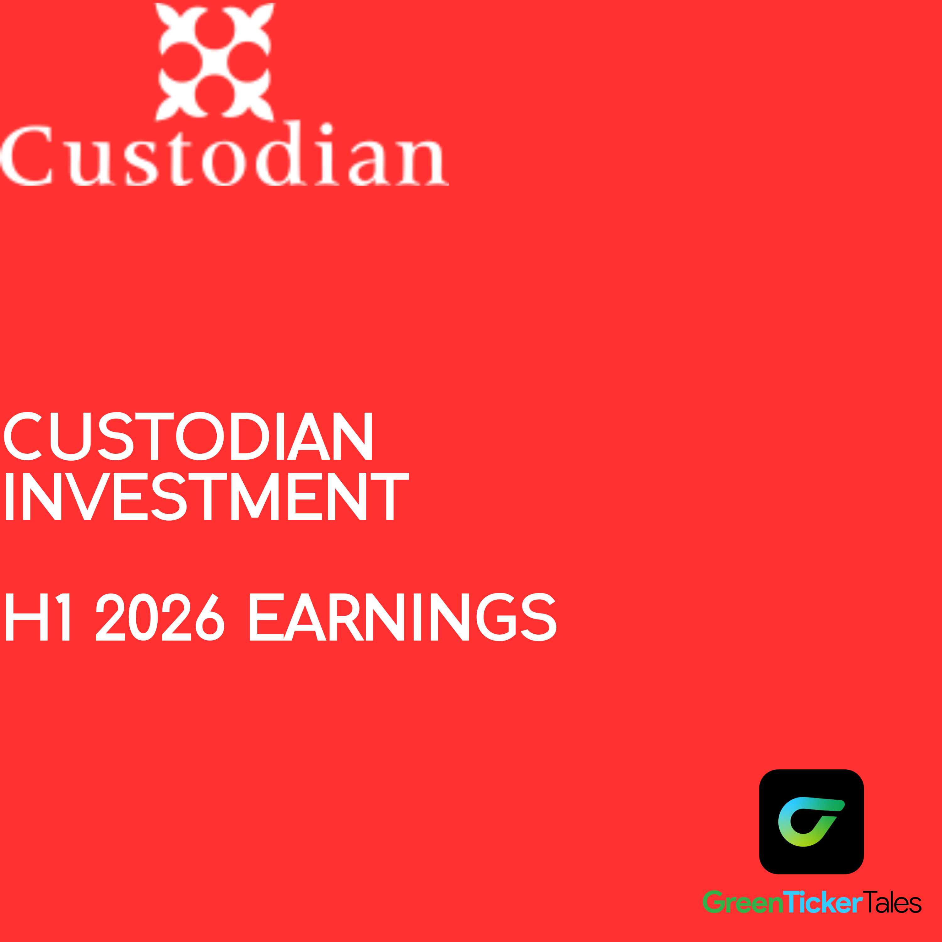 Custodian Investment H1 2026
