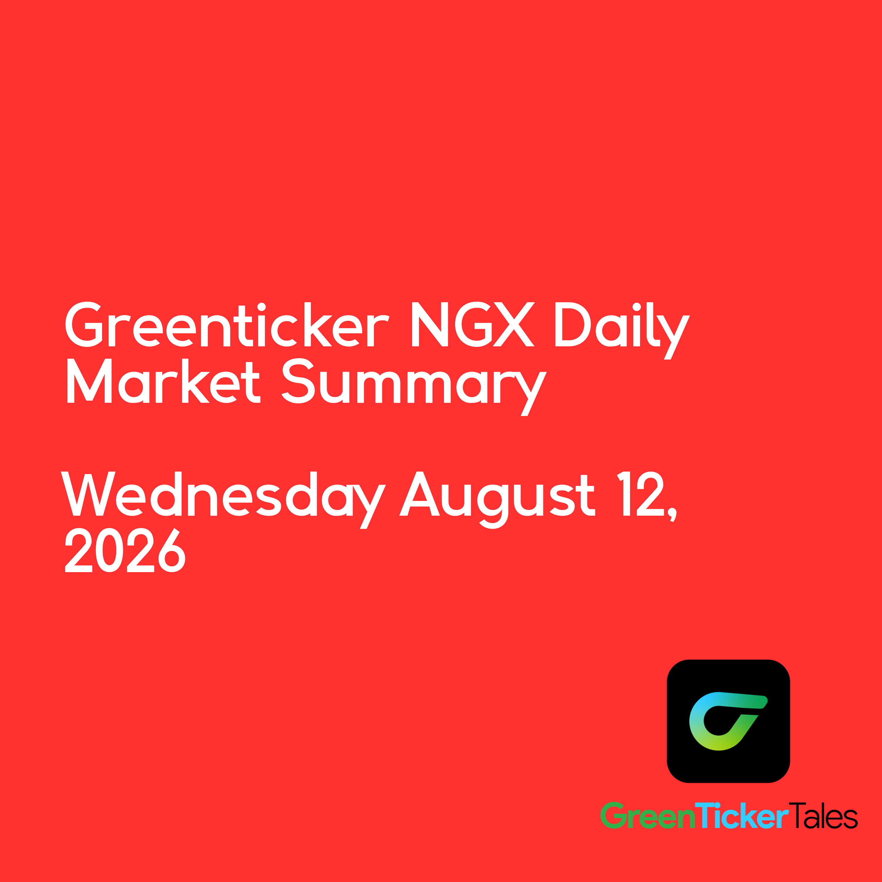BUA Foods led the losers: NGX Daily Market Summary August 12, 2026 episode artwork